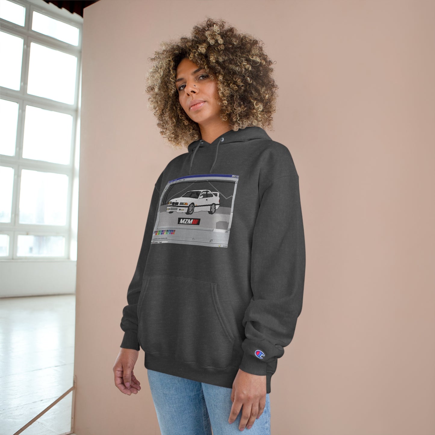 E36 MS Paint Champion Hoodie