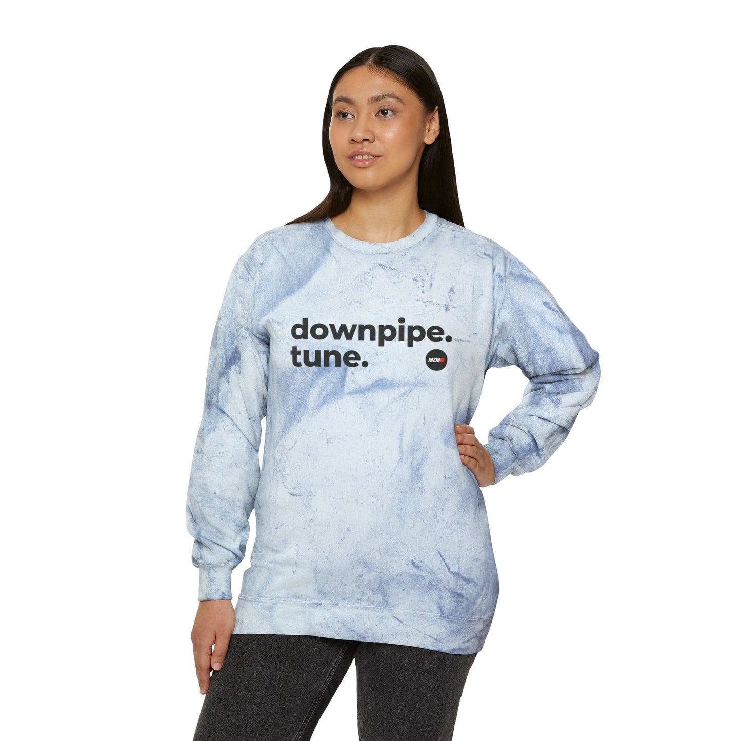 D.P Tune Color Blast Crewneck Sweatshirt