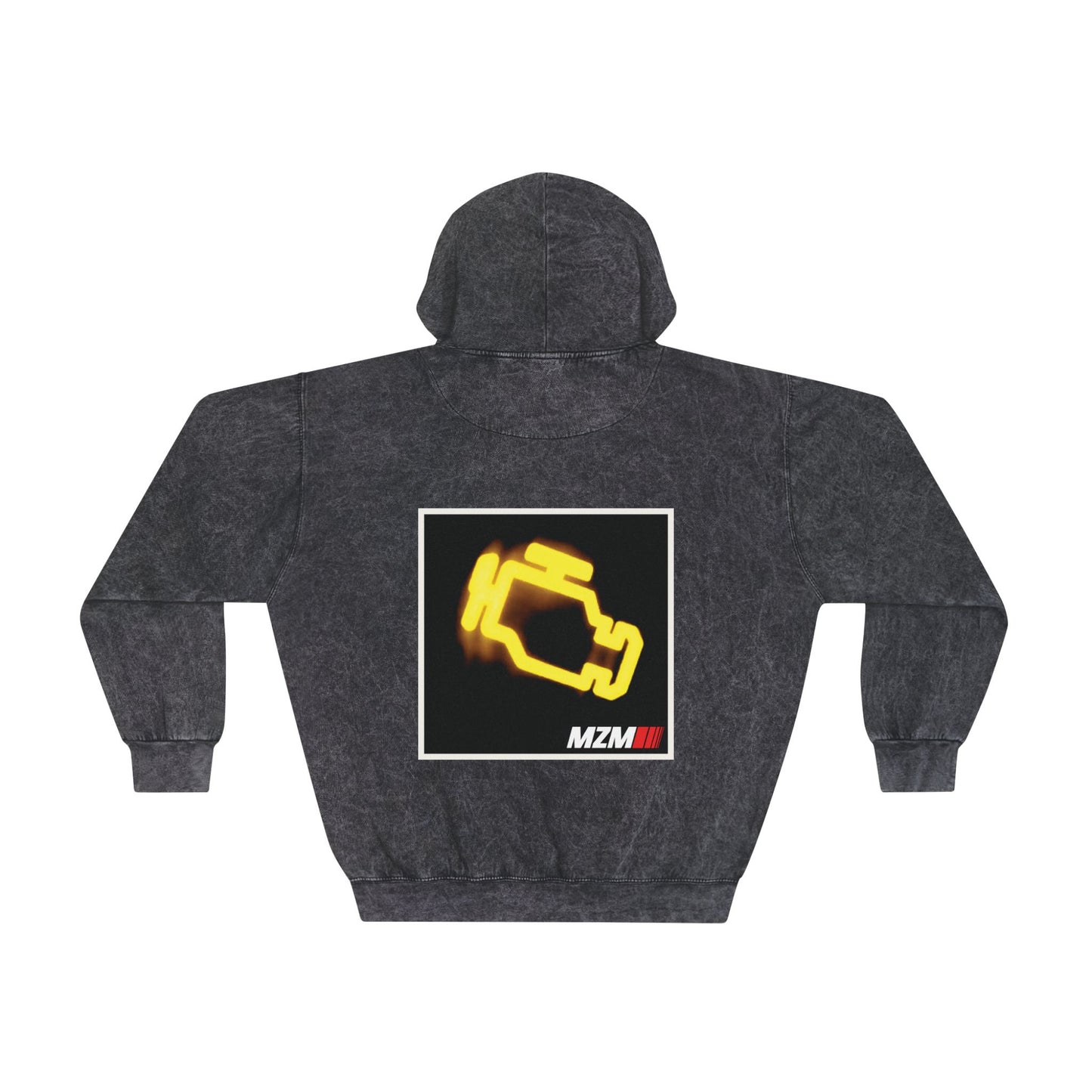 Check Engine Mineral Wash Hoodie