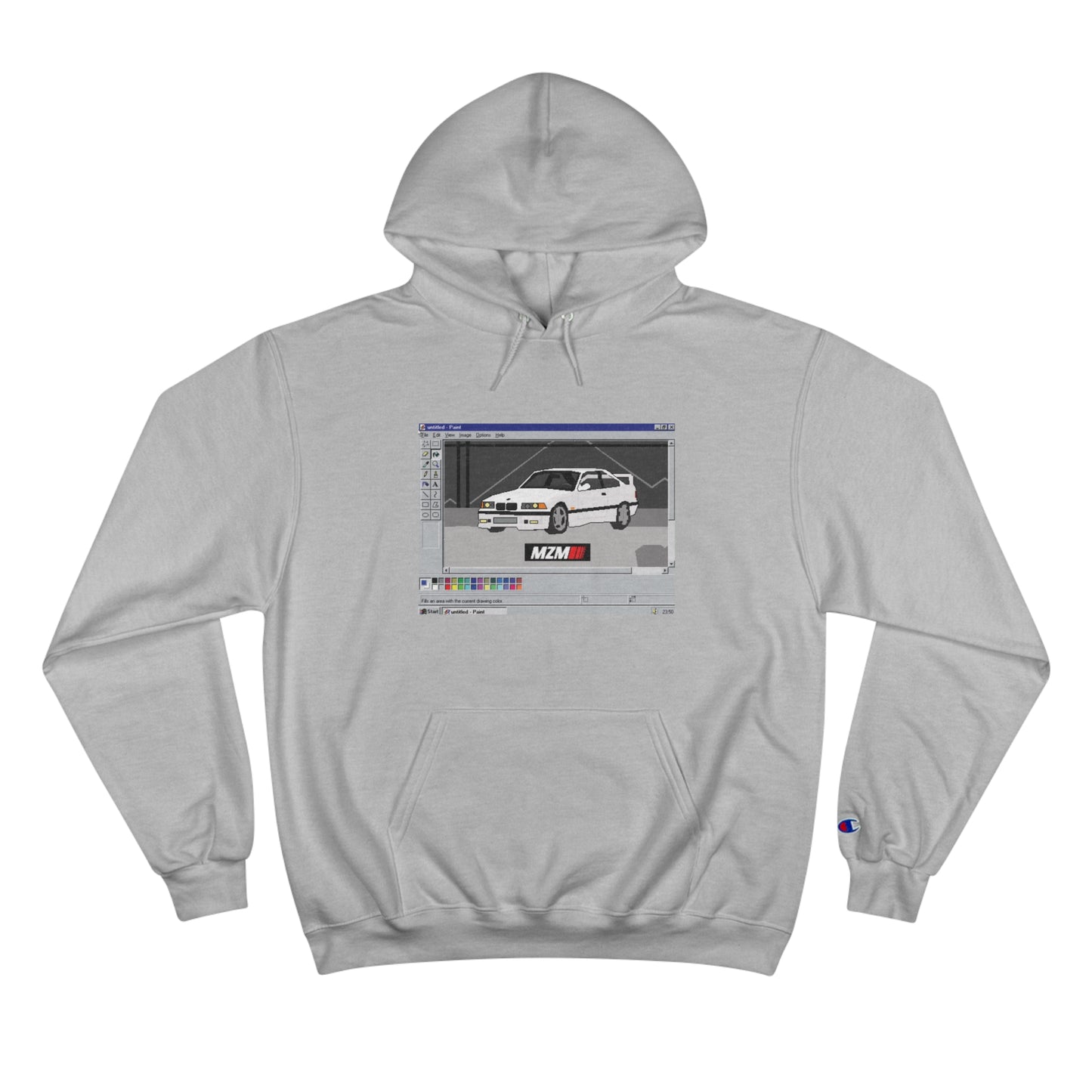 E36 MS Paint Champion Hoodie