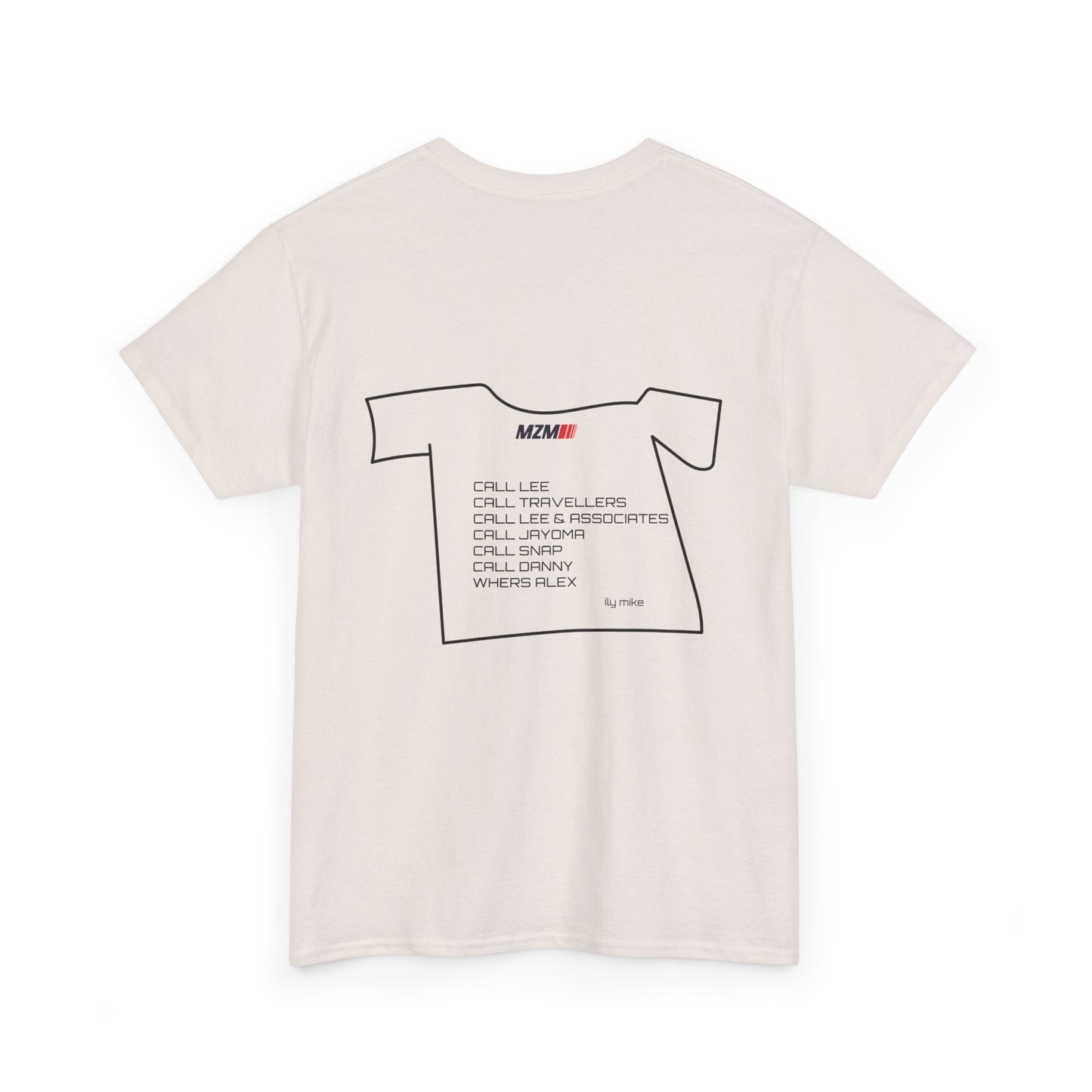 Oil Chamge Heavy Cotton Tee