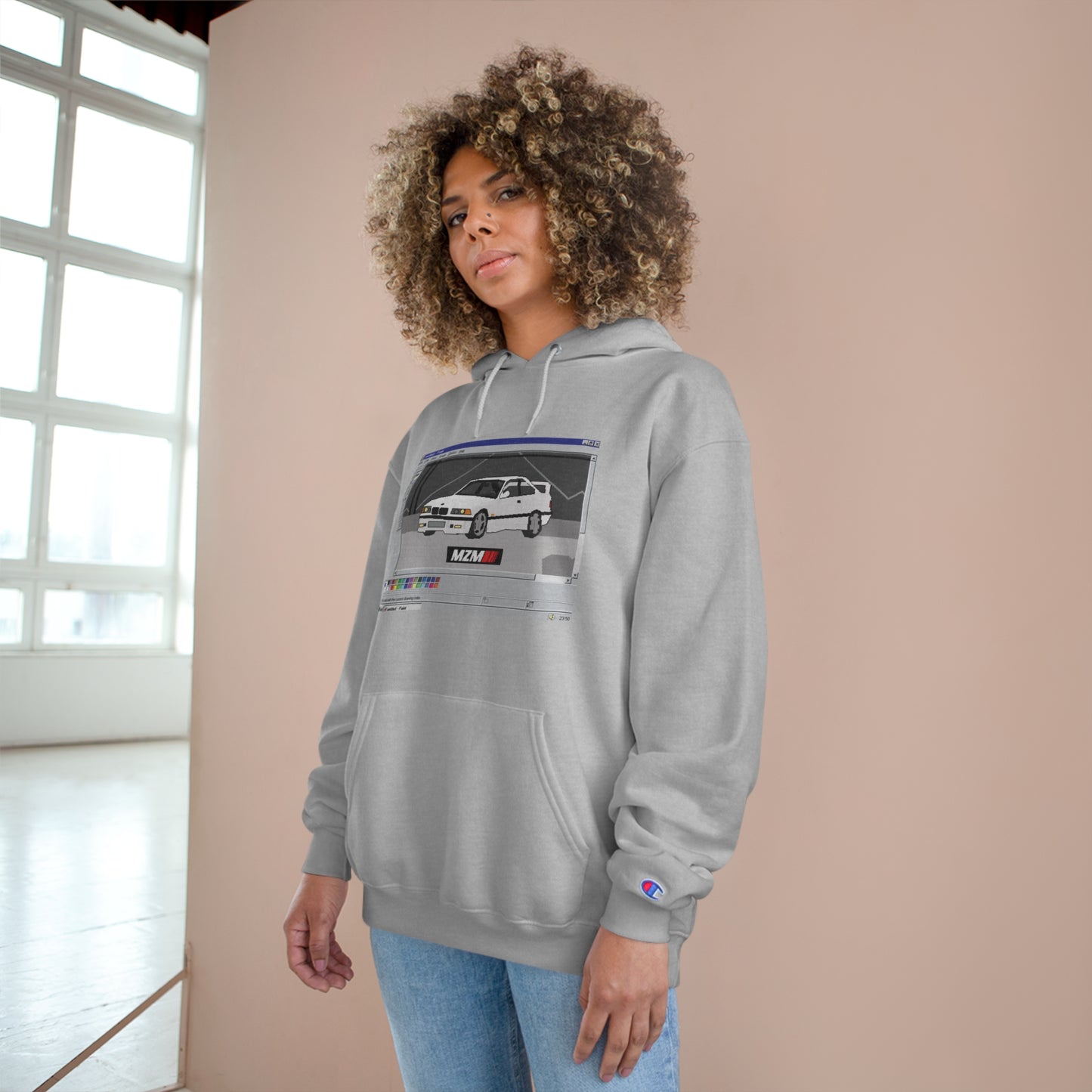 E36 MS Paint Champion Hoodie