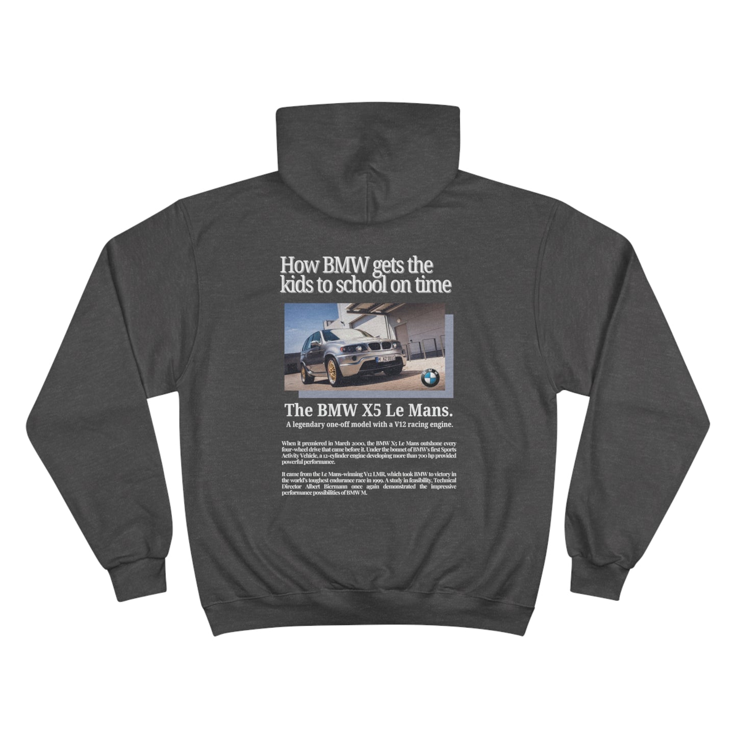 BMW X5 Le Mans Champion Hoodie