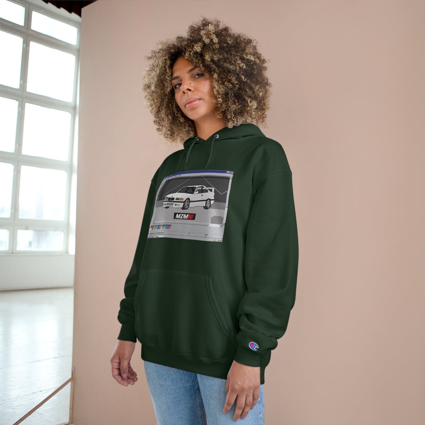 E36 MS Paint Champion Hoodie