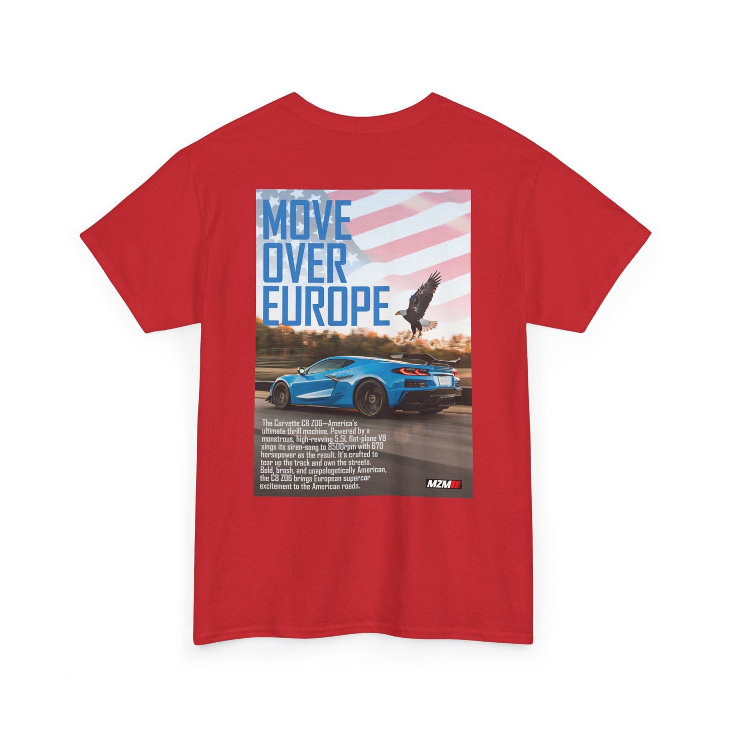 C8 ZO6 America Heavy Cotton Tee