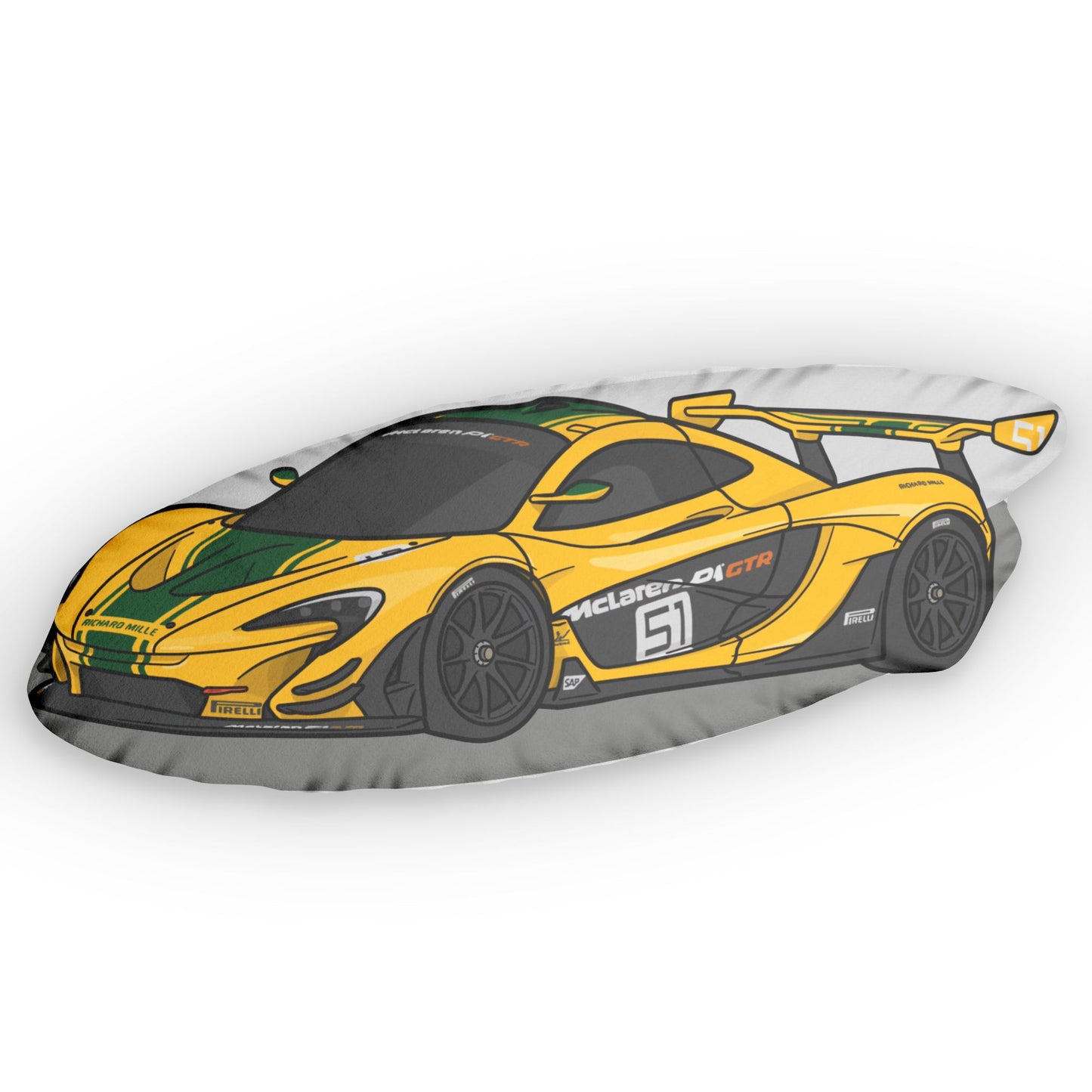 McLaren P1 GTR Pillow