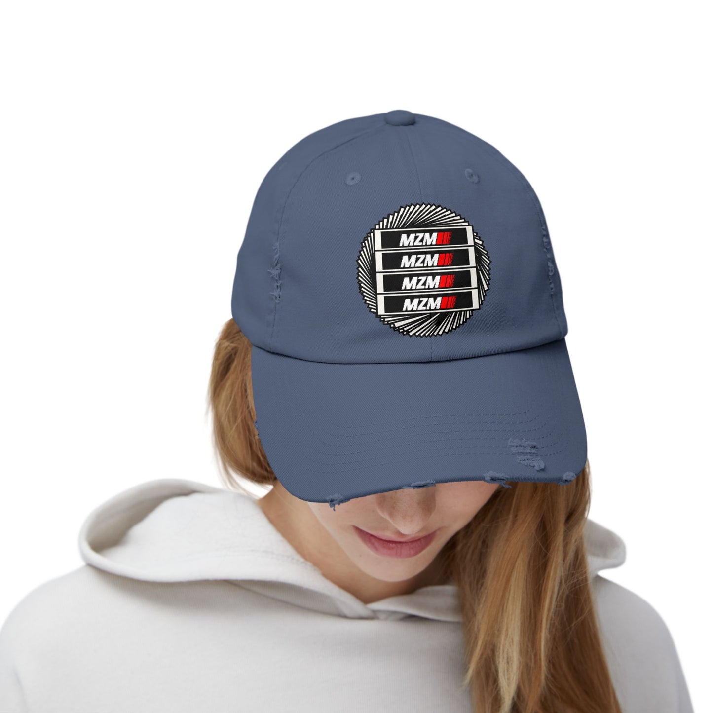 MZM Distressed Cap