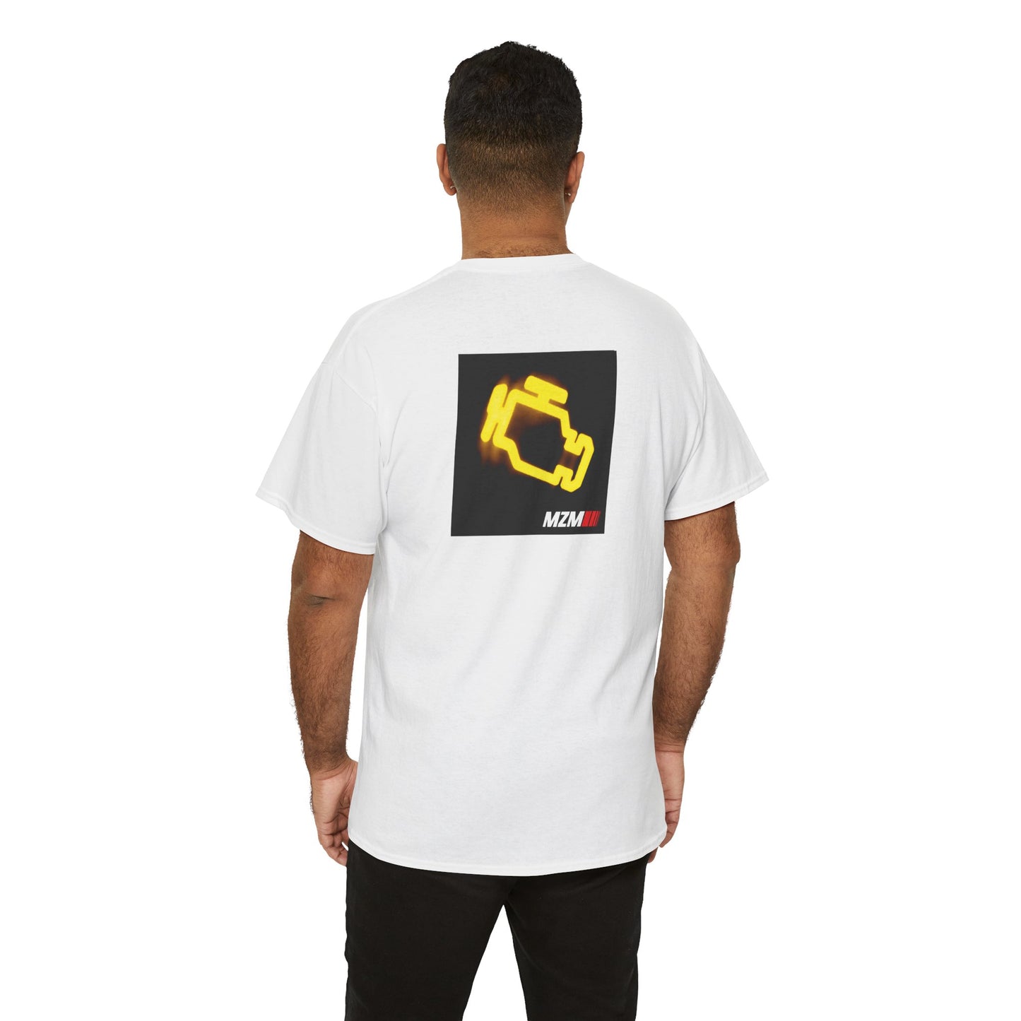 Check Engine Heavy Cotton Tee