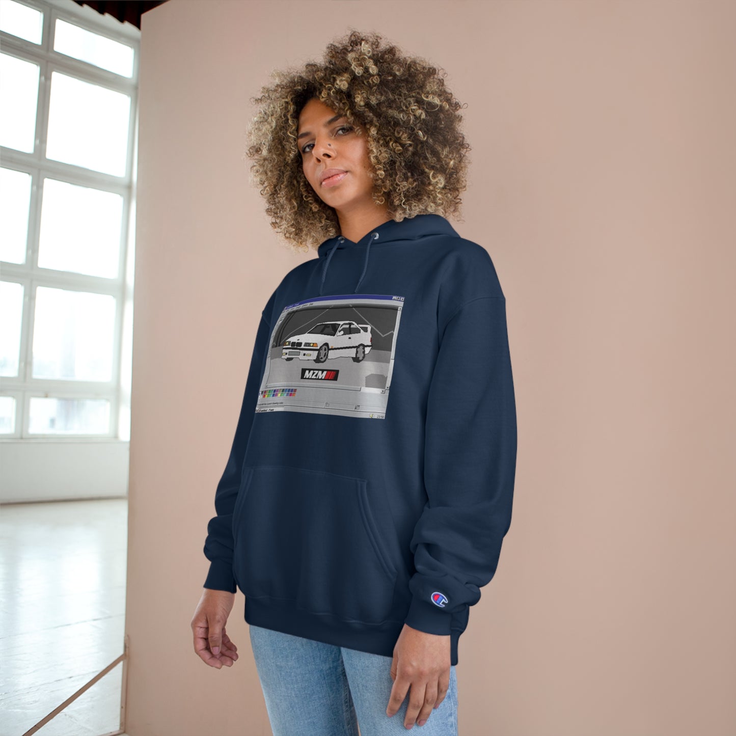 E36 MS Paint Champion Hoodie