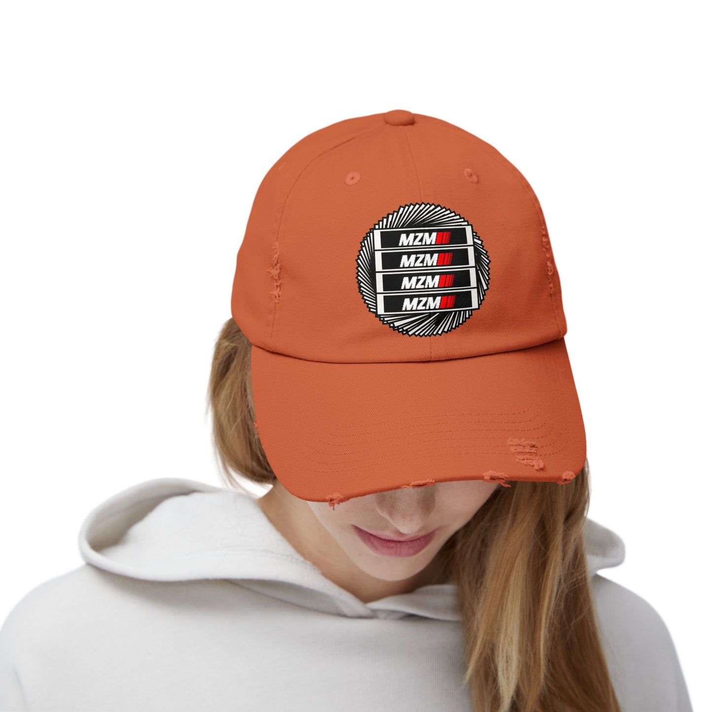 MZM Distressed Cap