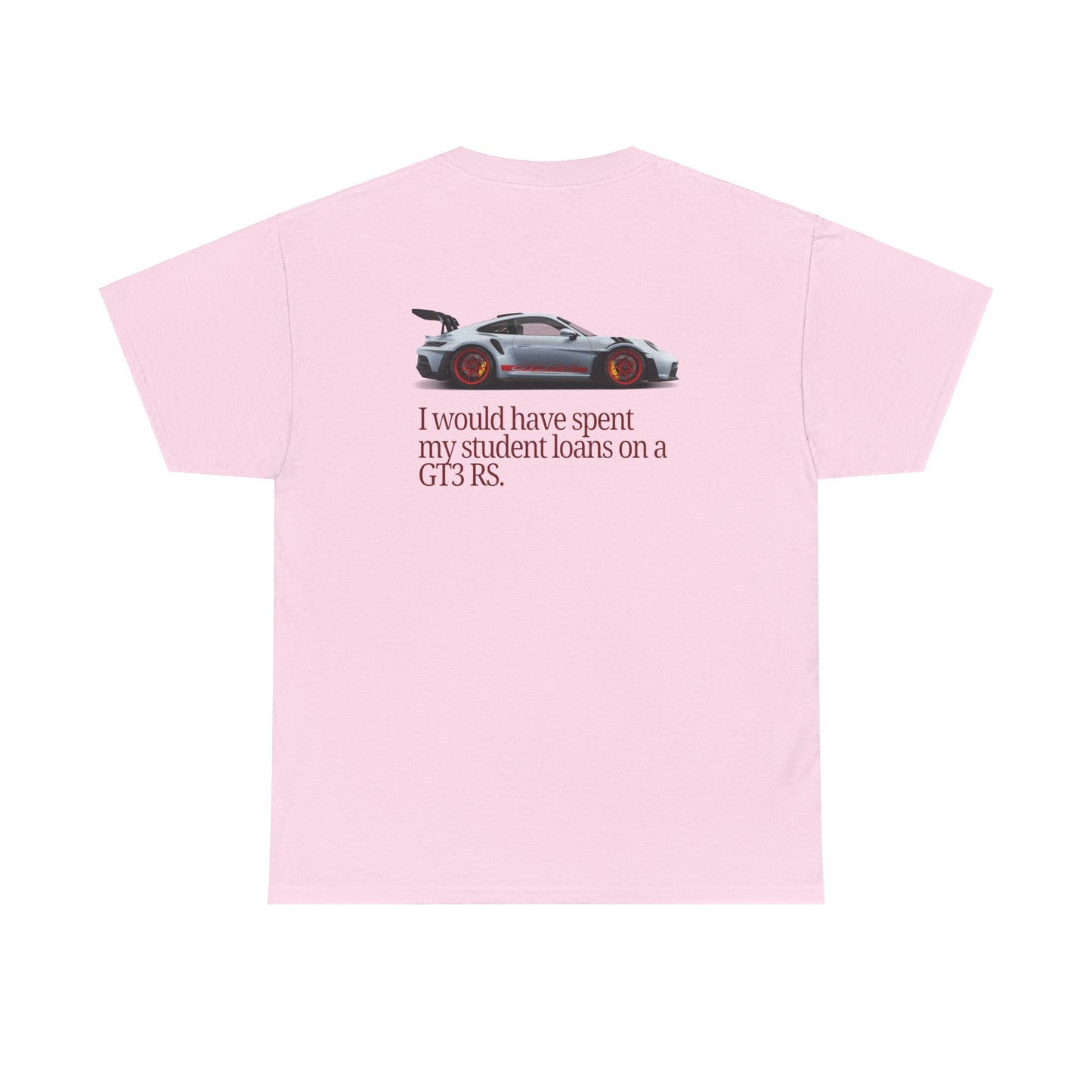 Student Loans GT3 RS Heavy Cotton Tee