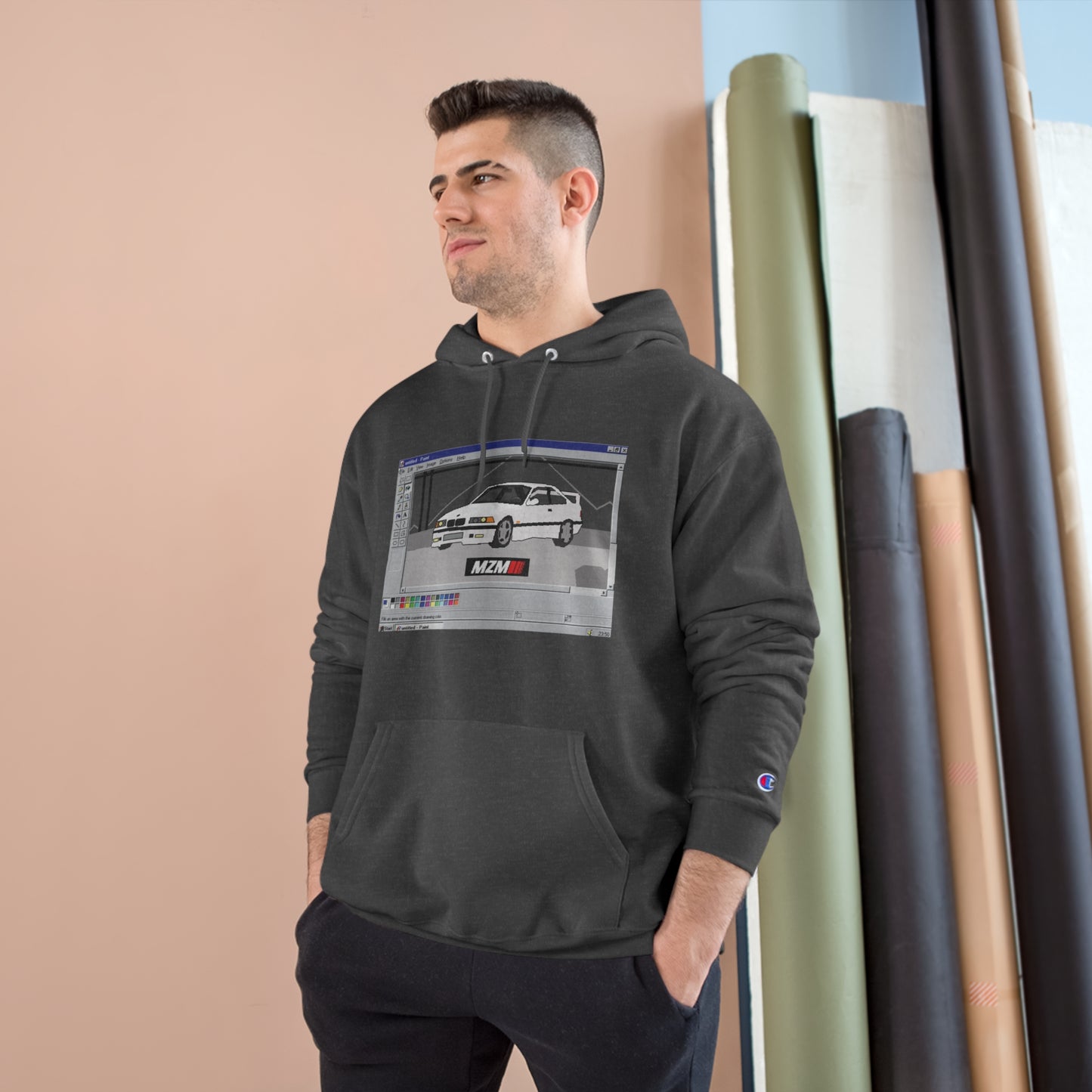 E36 MS Paint Champion Hoodie