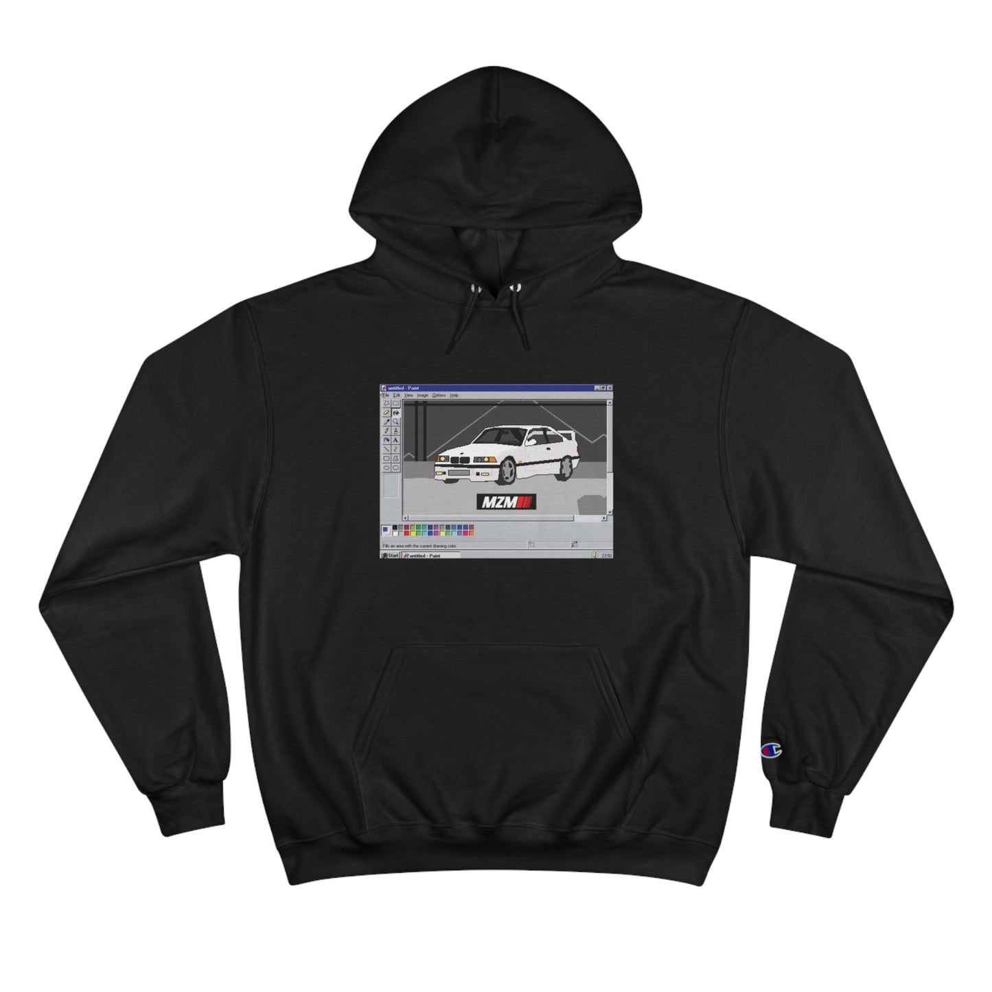 E36 MS Paint Champion Hoodie