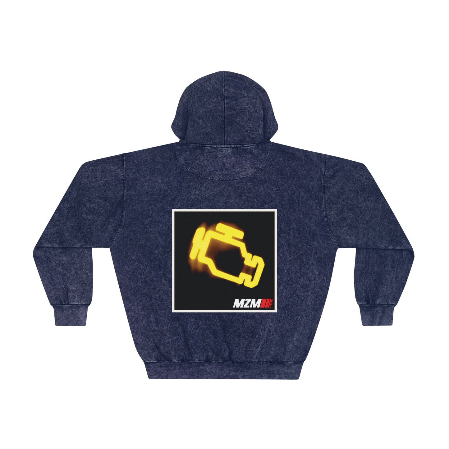 Check Engine Mineral Wash Hoodie