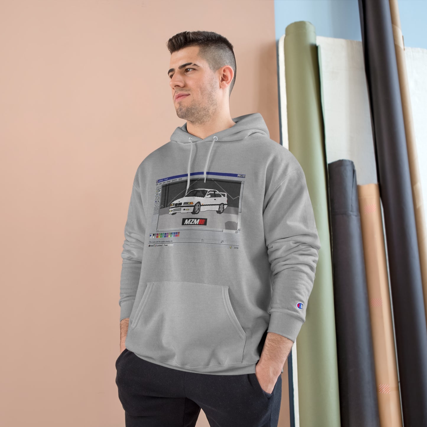 E36 MS Paint Champion Hoodie