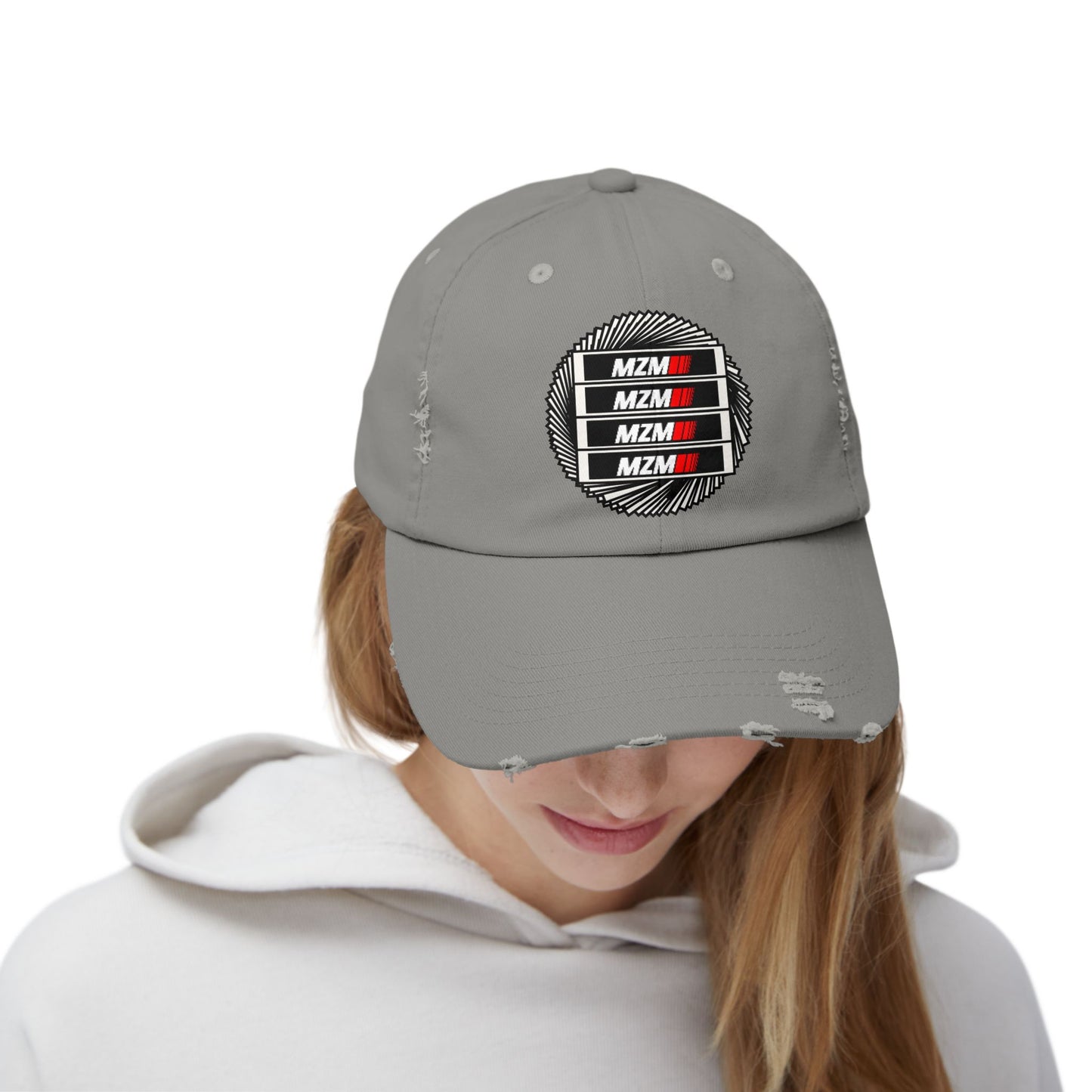 MZM Distressed Cap