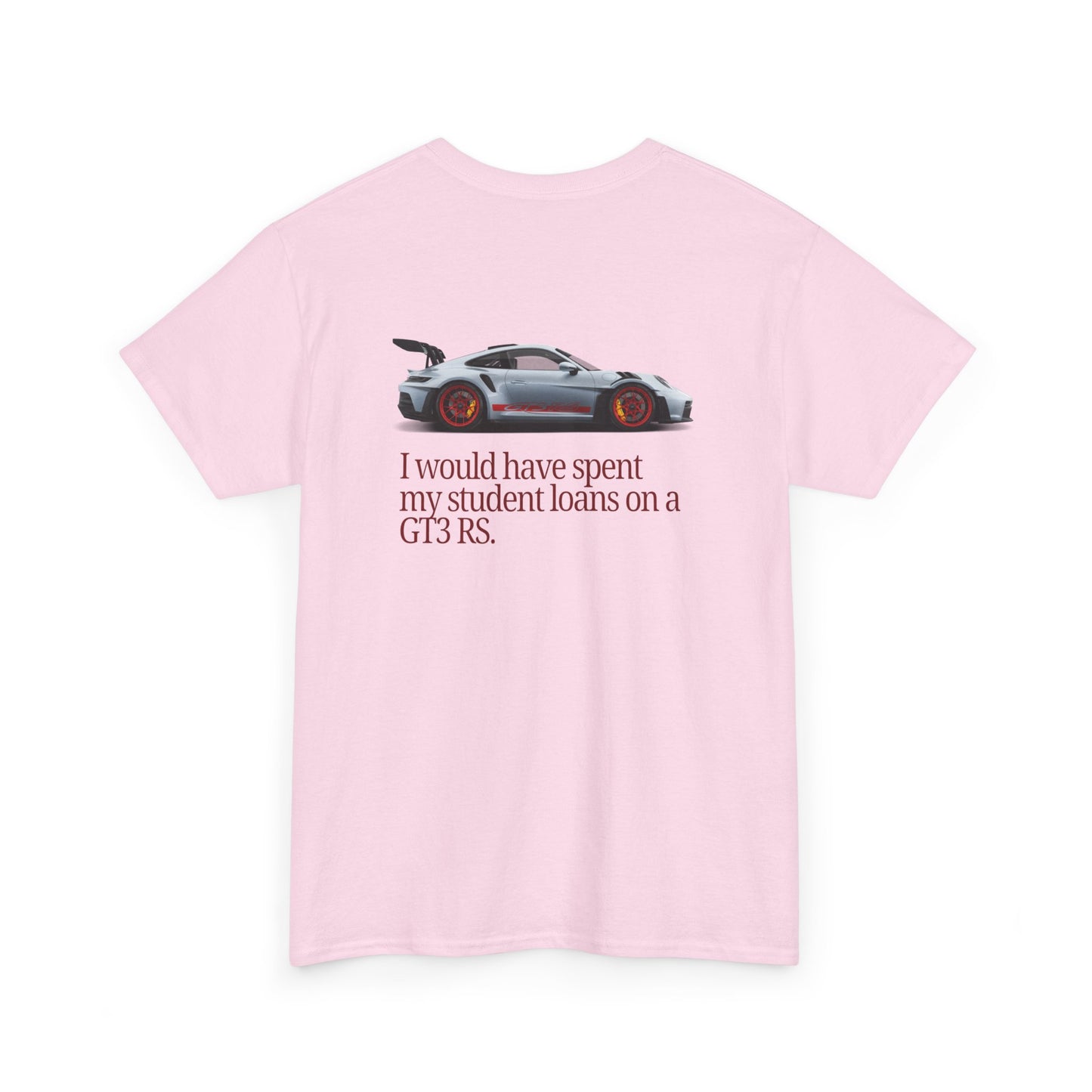 Student Loans GT3 RS Heavy Cotton Tee
