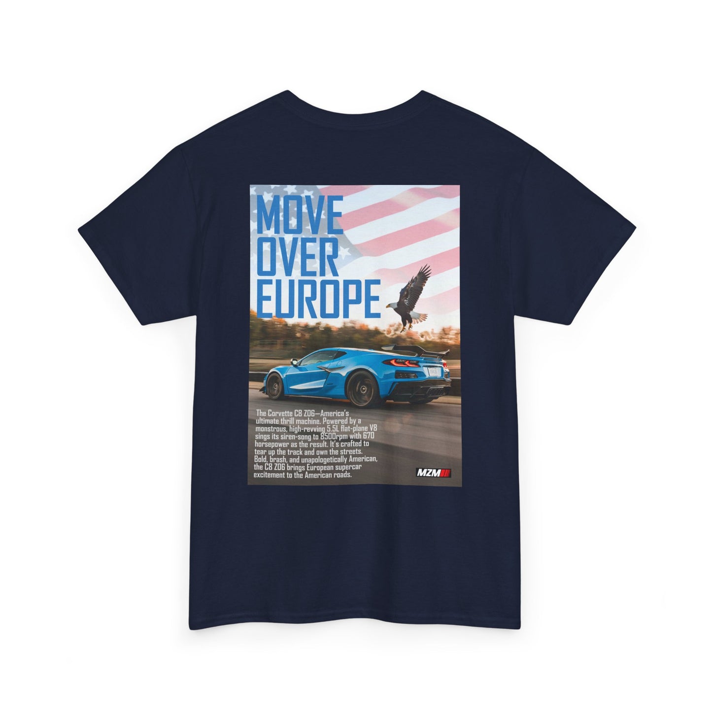 C8 ZO6 America Heavy Cotton Tee