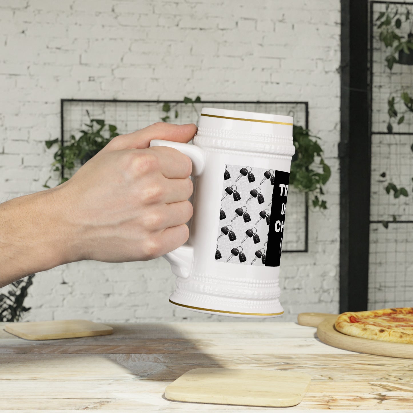 Drinky Drive Beer Stein Mug