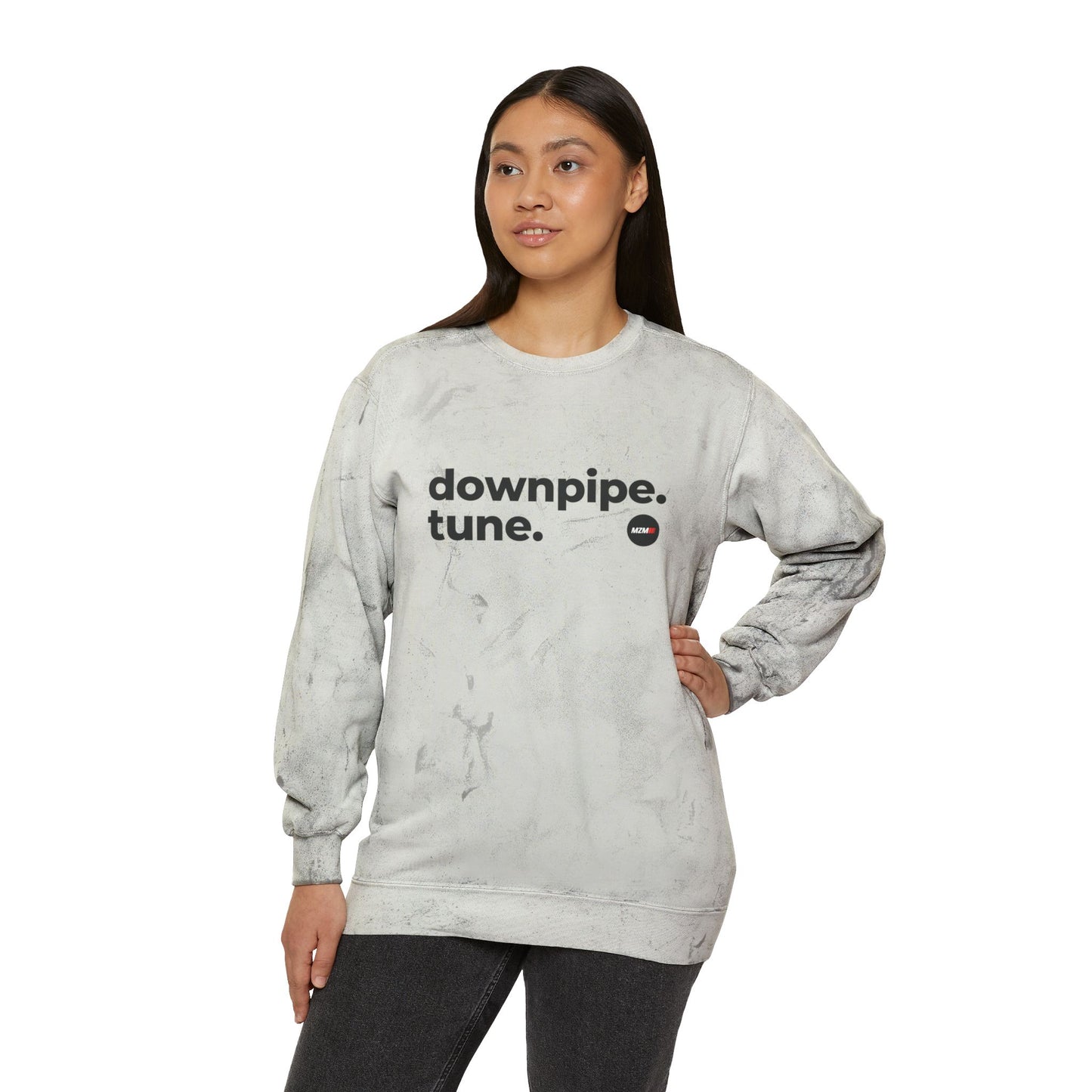D.P Tune Color Blast Crewneck Sweatshirt
