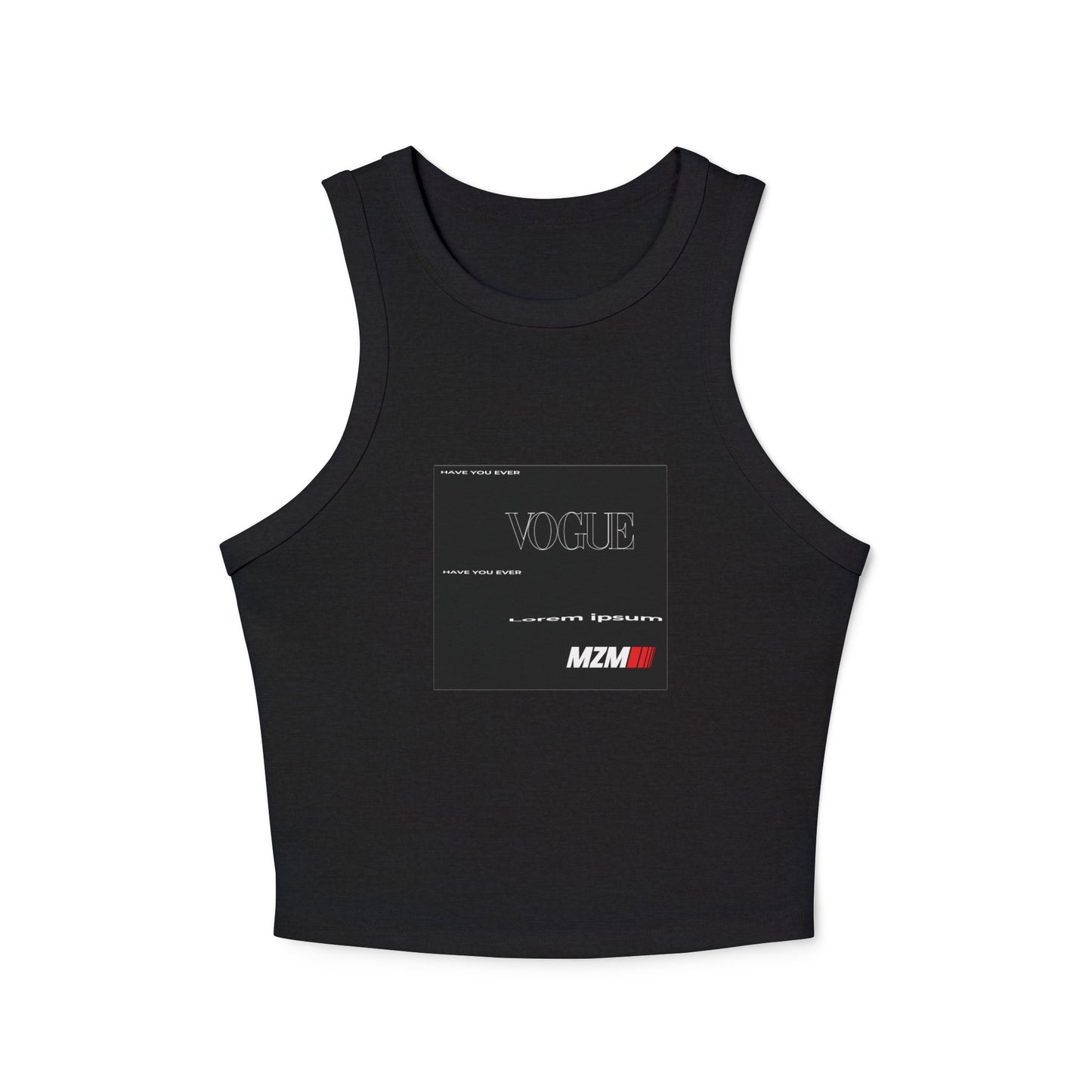 Women's Micro Rib Racer Tank Top