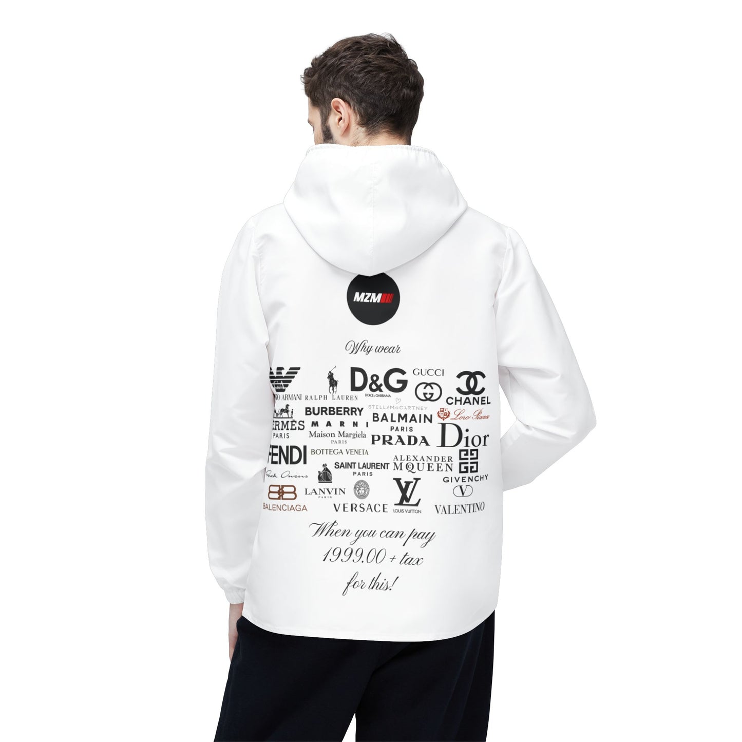 I'm Rich Windbreaker Jacket