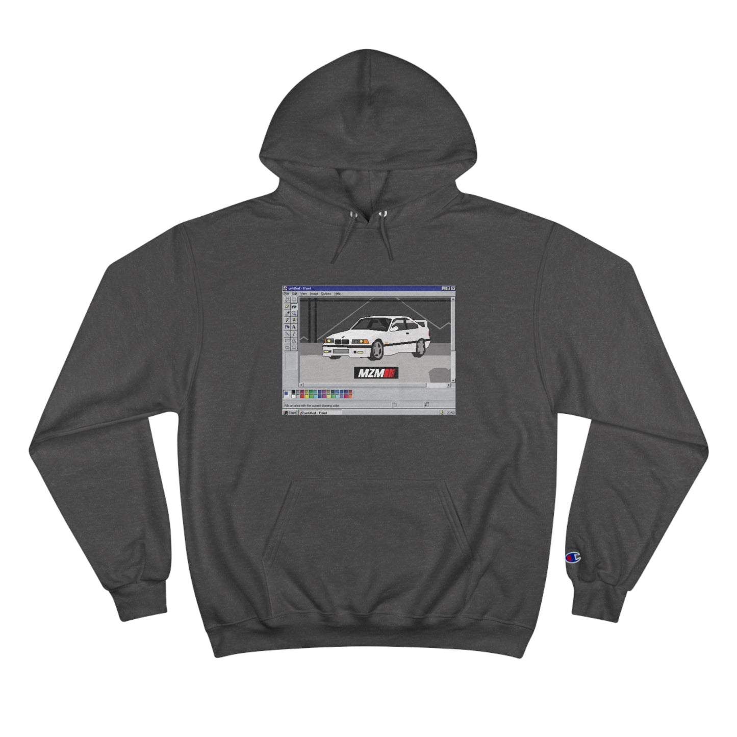 E36 MS Paint Champion Hoodie