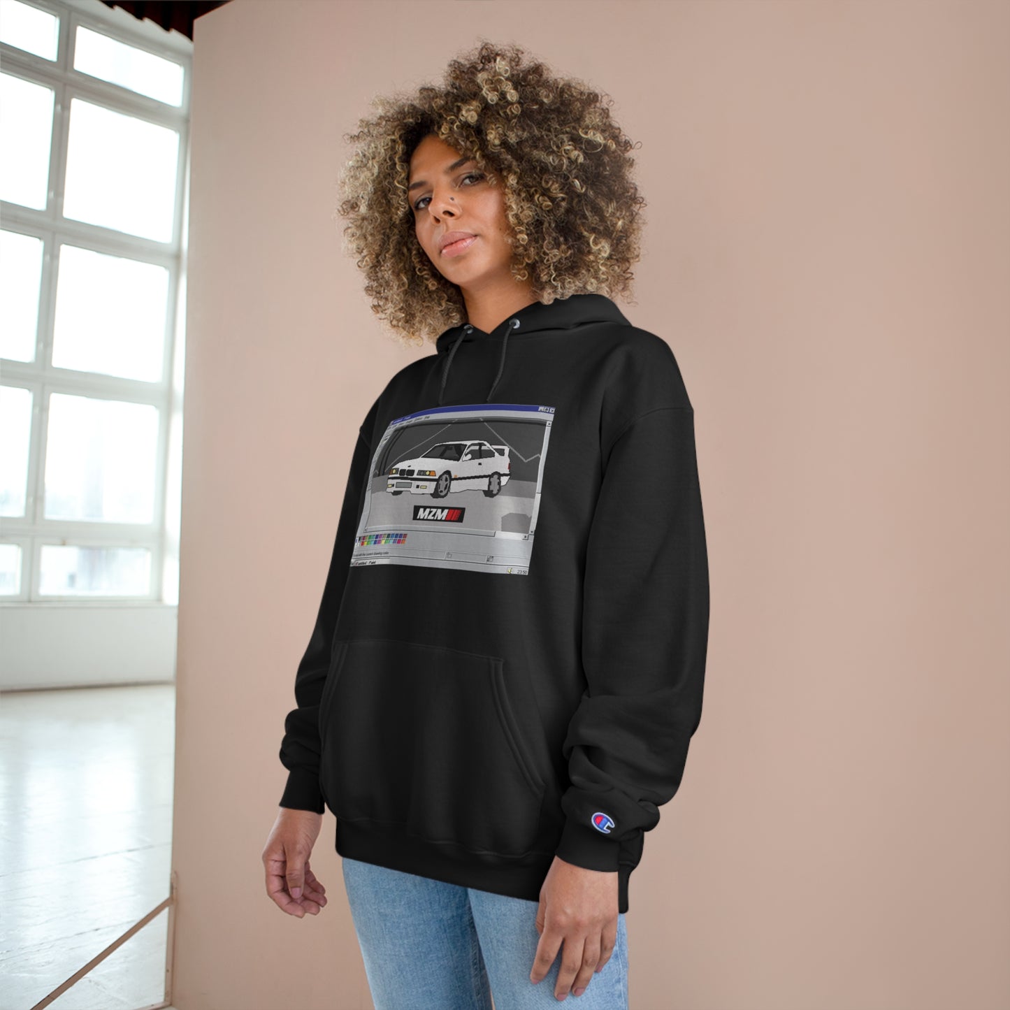 E36 MS Paint Champion Hoodie