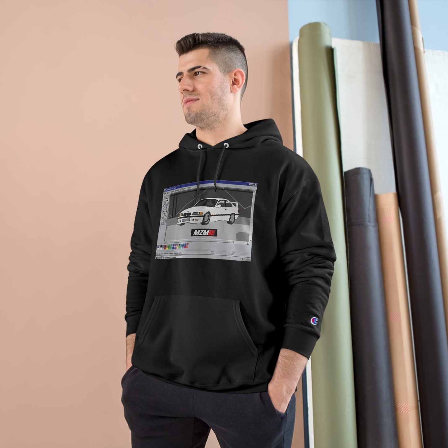 E36 MS Paint Champion Hoodie