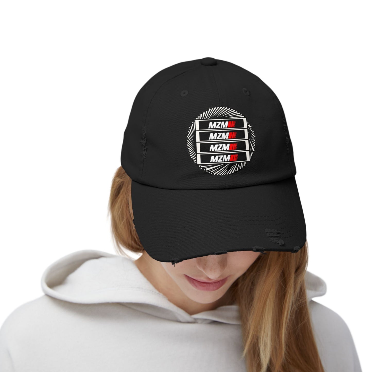MZM Distressed Cap
