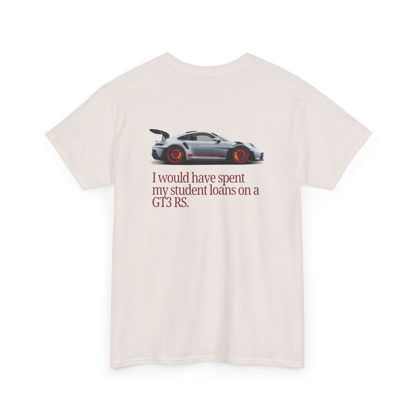 Student Loans GT3 RS Heavy Cotton Tee