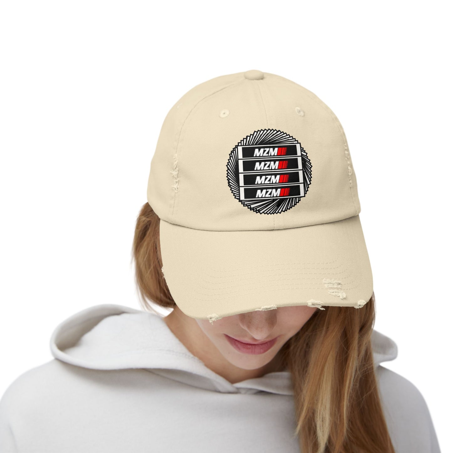 MZM Distressed Cap