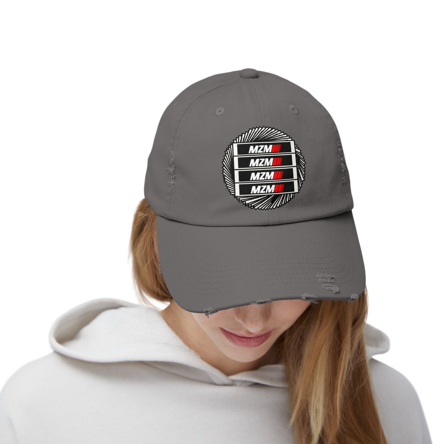 MZM Distressed Cap