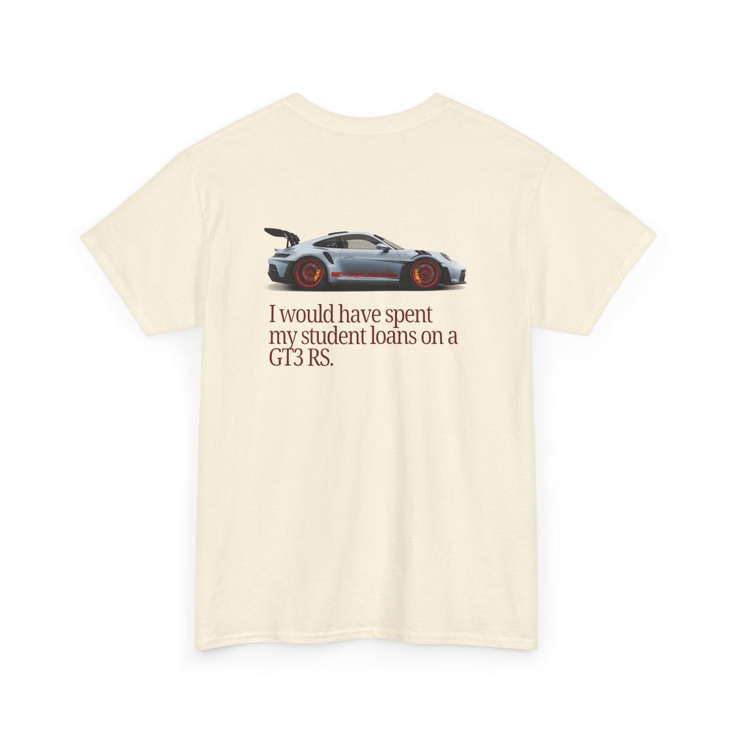 Student Loans GT3 RS Heavy Cotton Tee