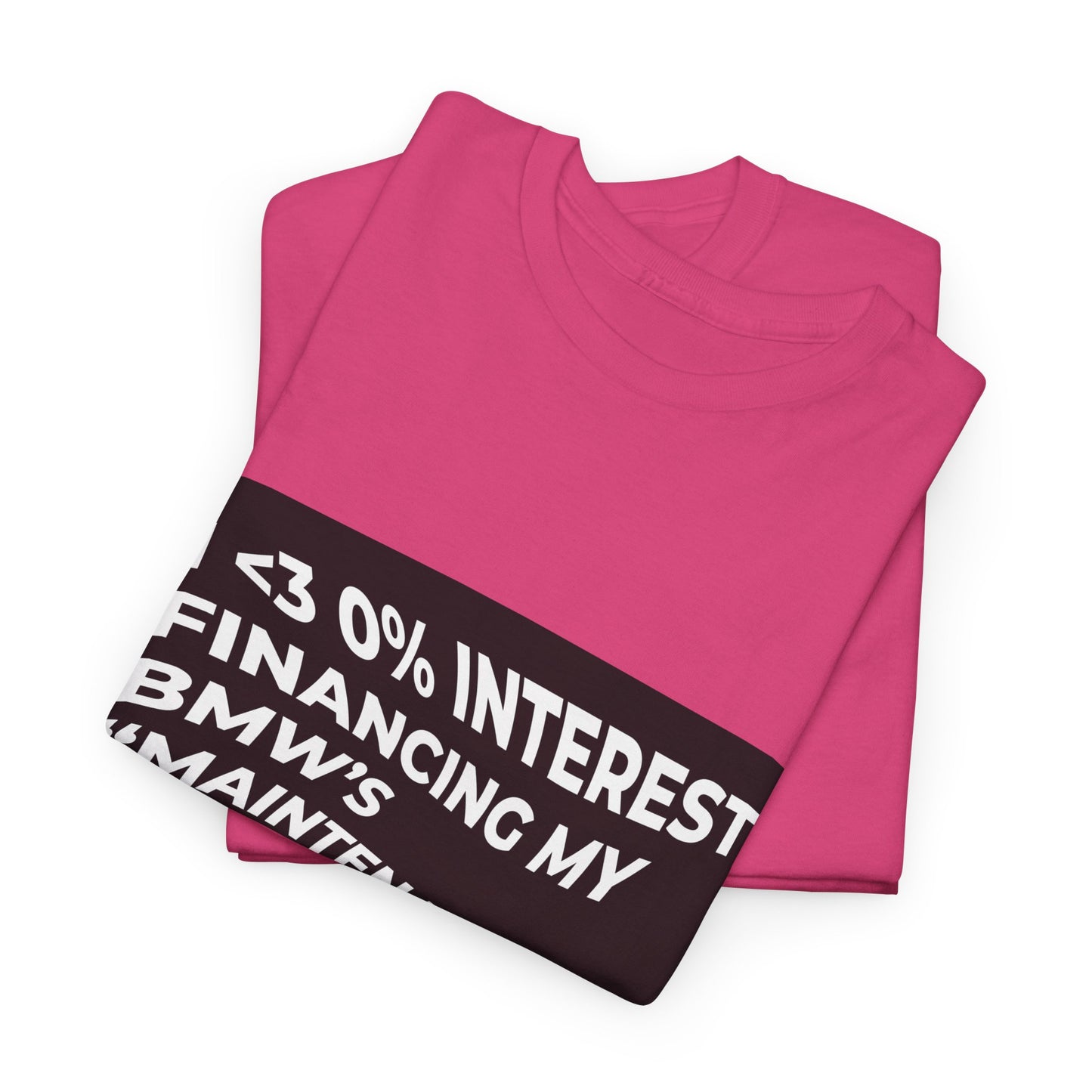 0% APR "Maintenace" Heavy Cotton Tee