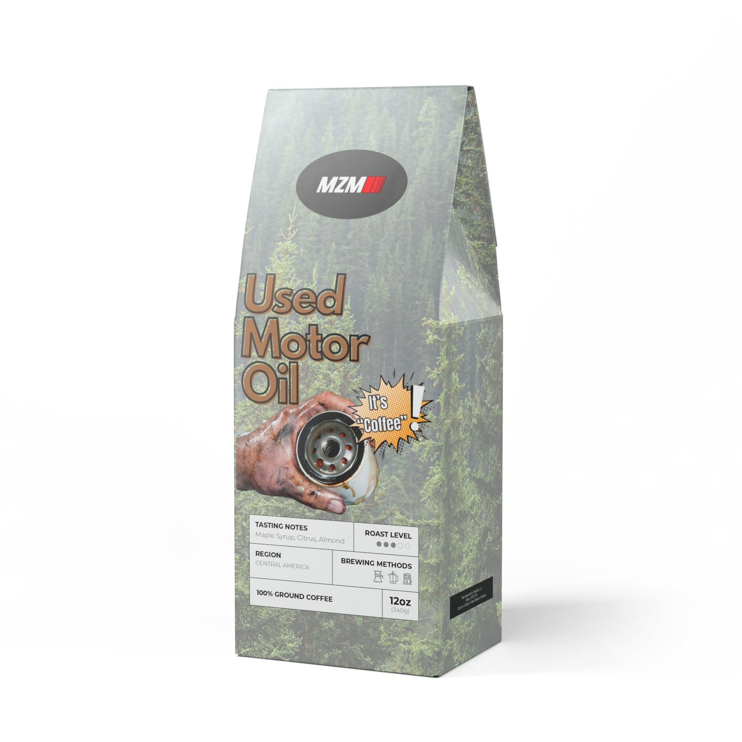 MZM Used Motor Oil Coffee Blend (Medium Roast)