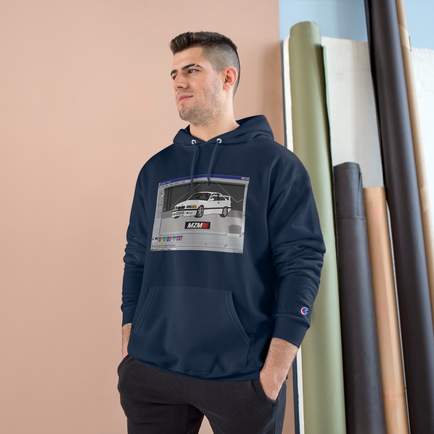 E36 MS Paint Champion Hoodie