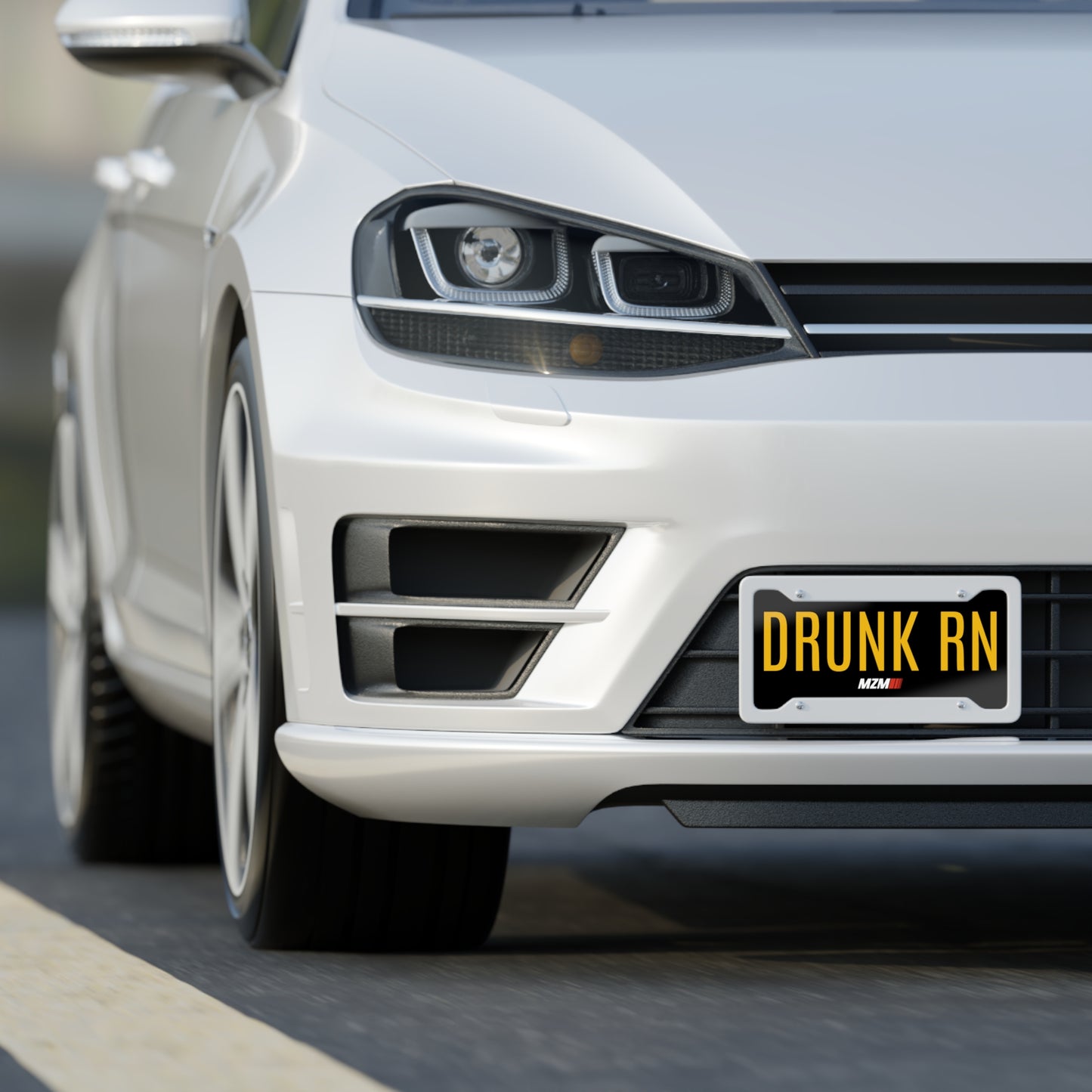 DRUNK RN License Plate