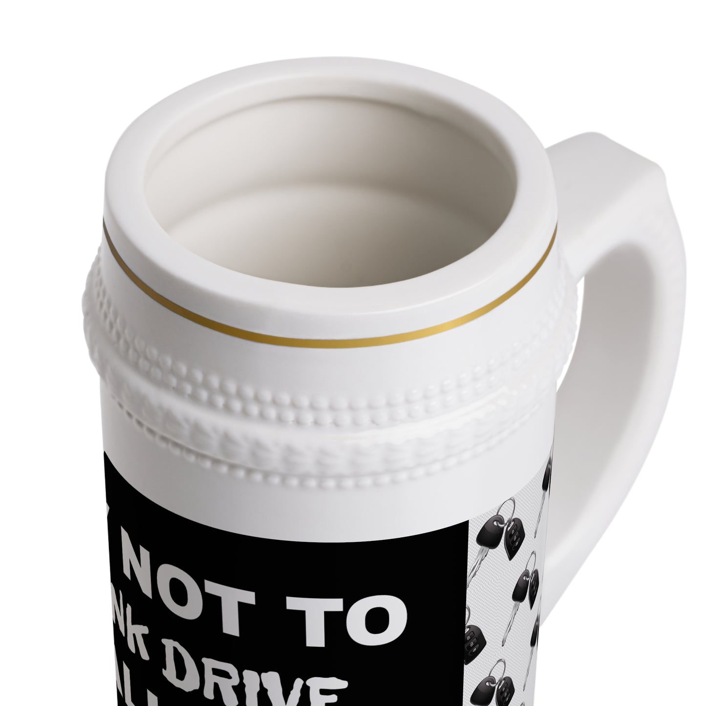 Drinky Drive Beer Stein Mug