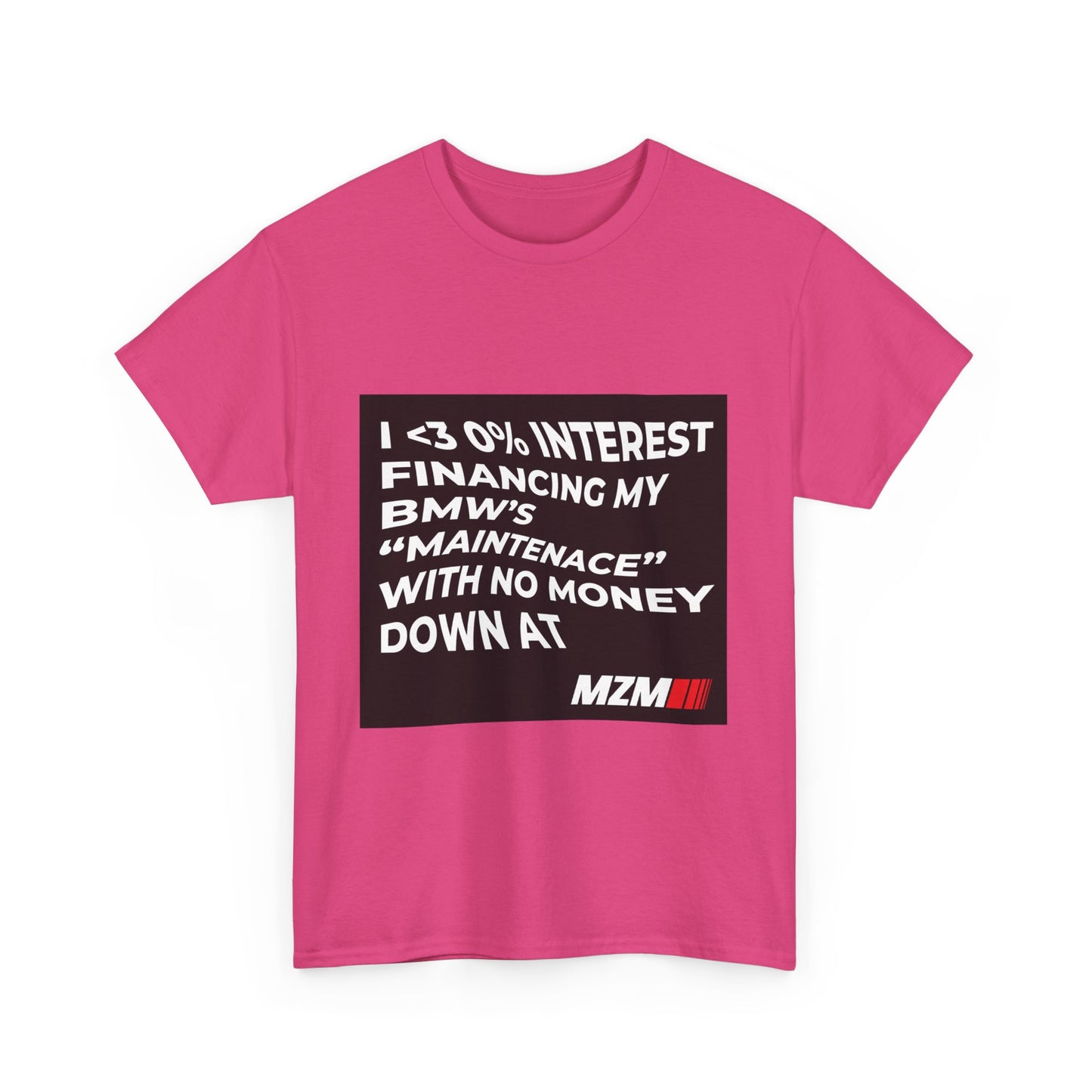 0% APR "Maintenace" Heavy Cotton Tee
