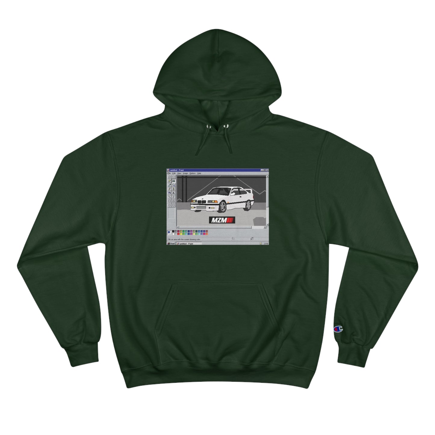 E36 MS Paint Champion Hoodie