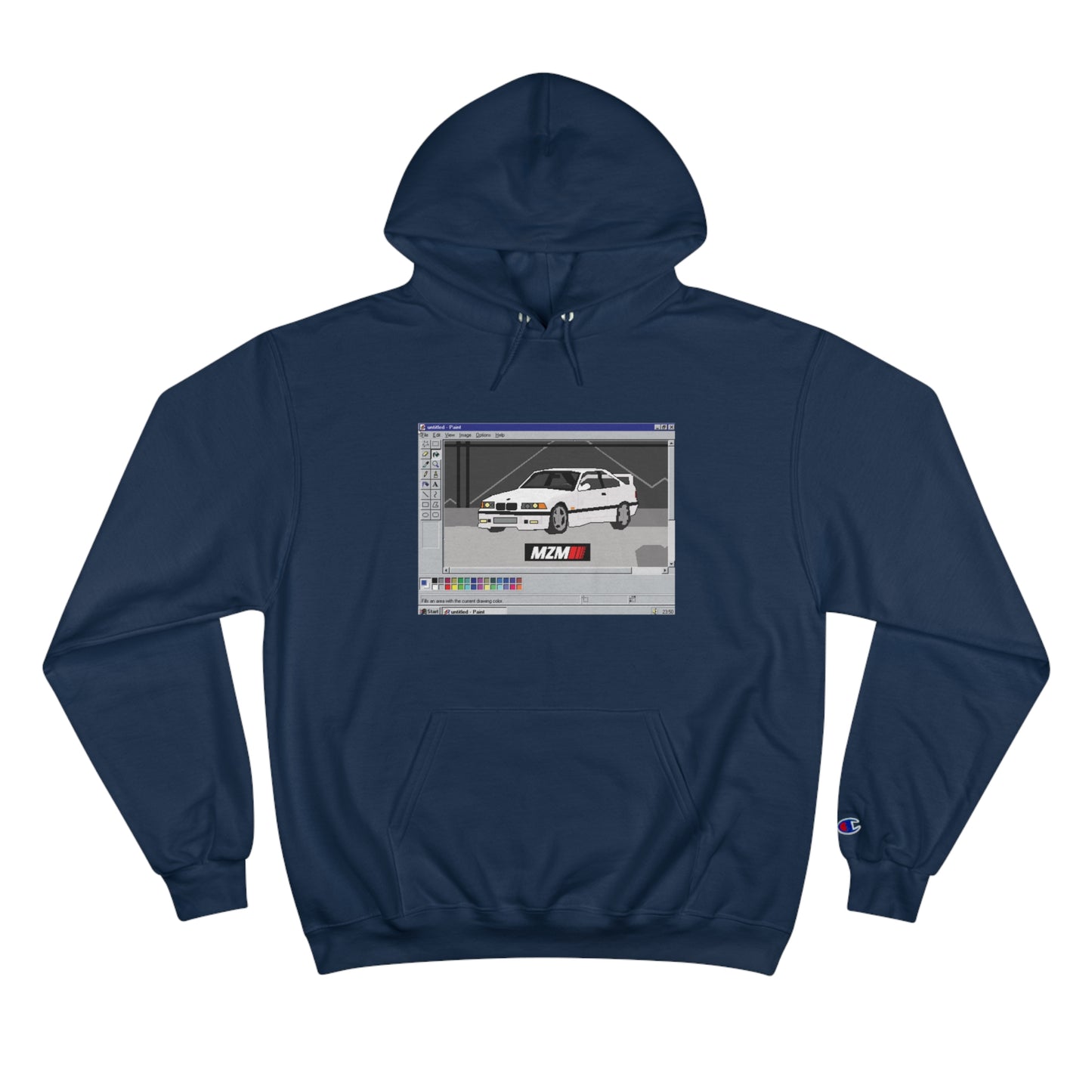 E36 MS Paint Champion Hoodie