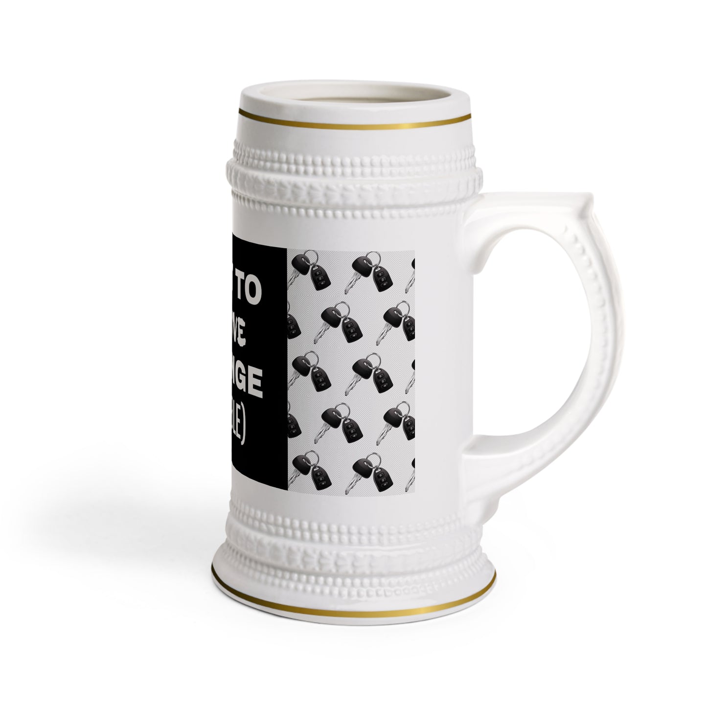 Drinky Drive Beer Stein Mug