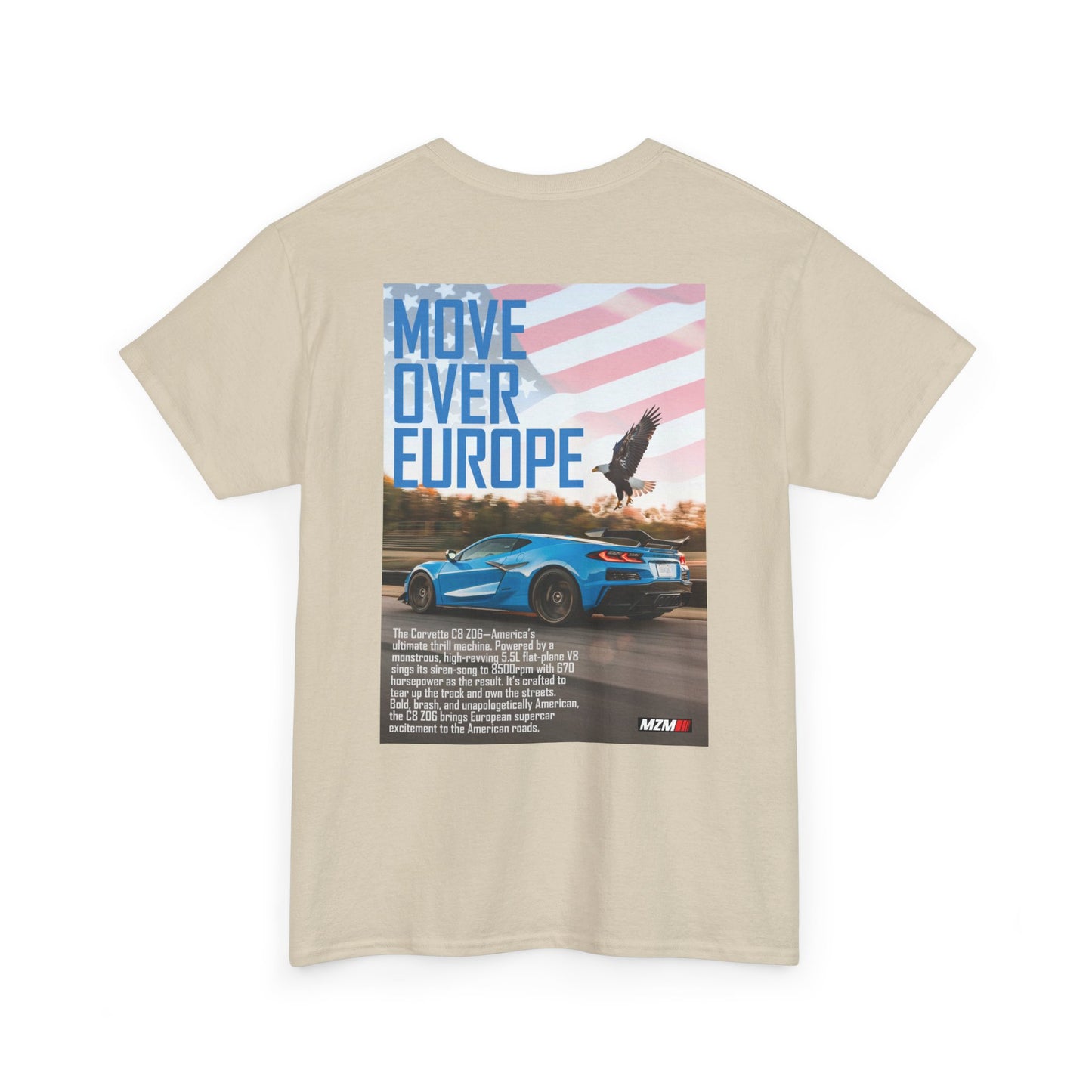 C8 ZO6 America Heavy Cotton Tee