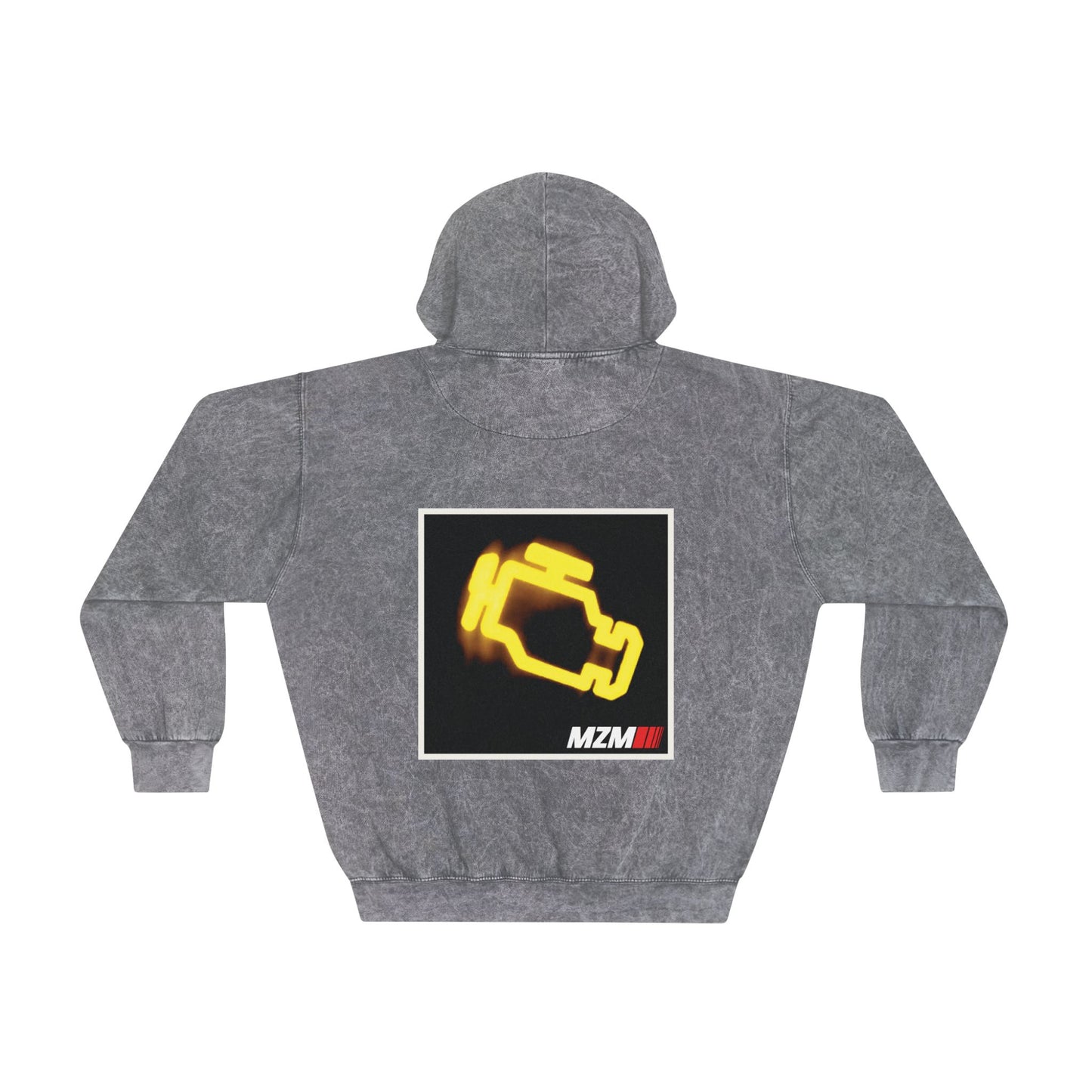 Check Engine Mineral Wash Hoodie