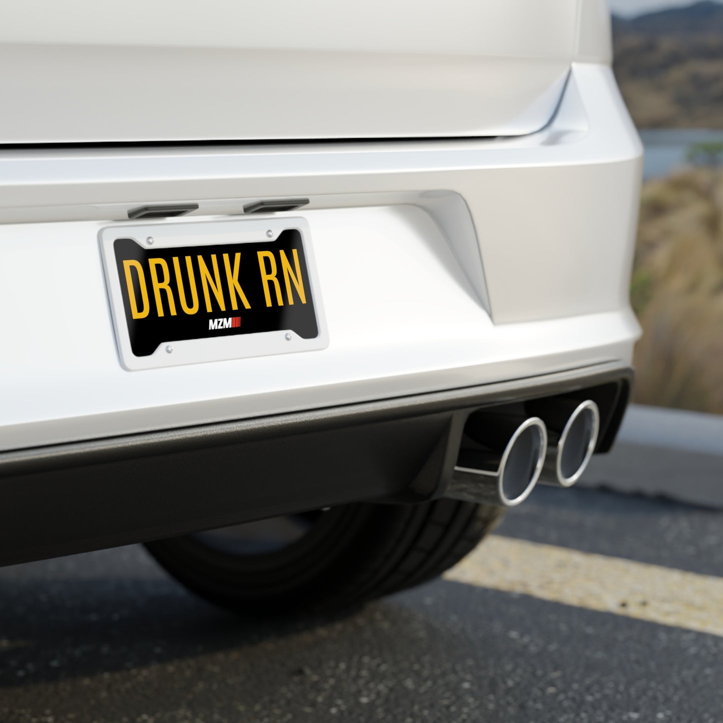 DRUNK RN License Plate