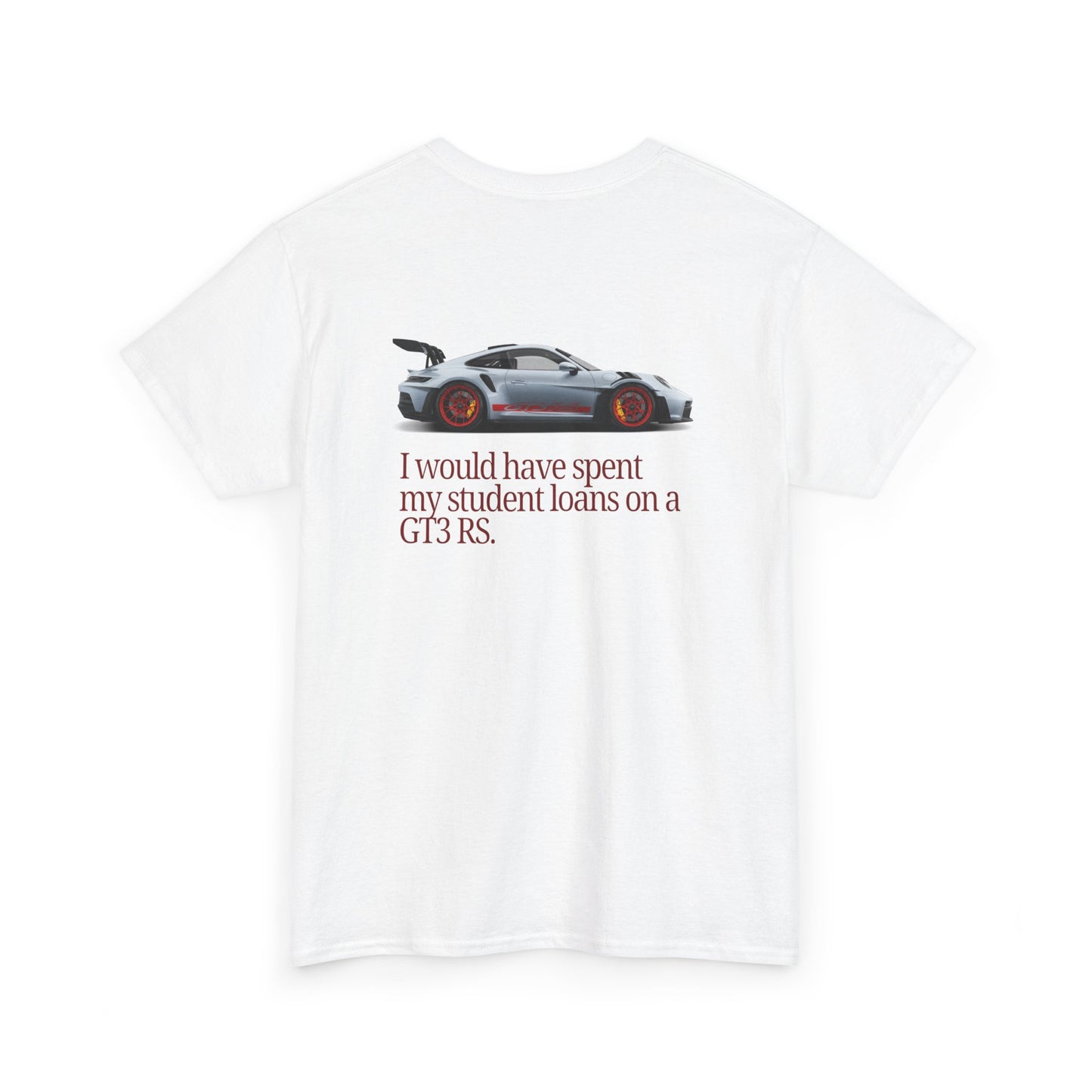 Student Loans GT3 RS Heavy Cotton Tee