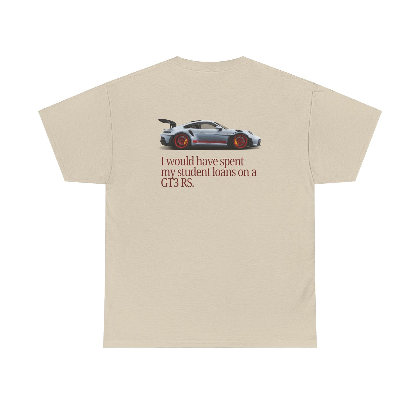 Student Loans GT3 RS Heavy Cotton Tee