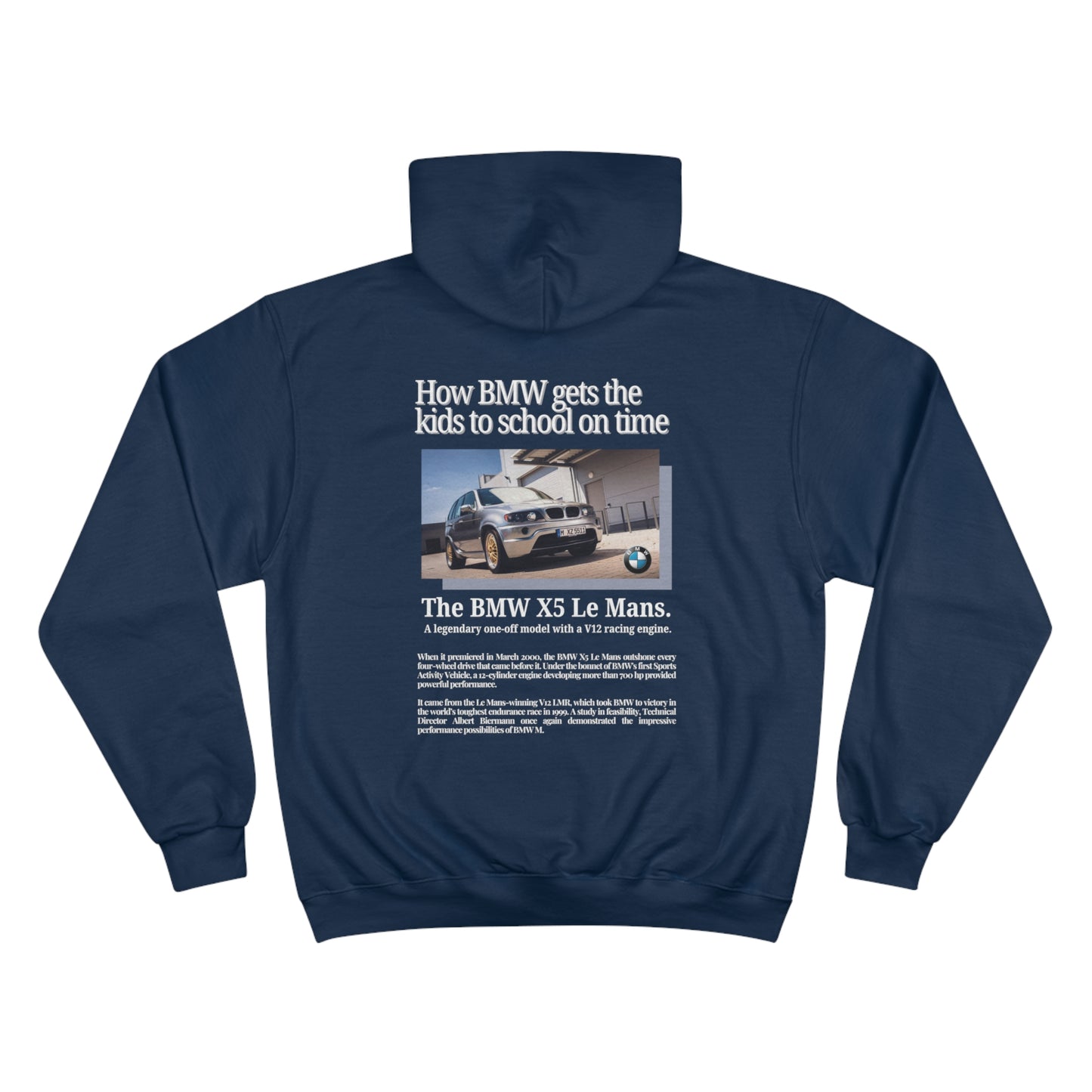 BMW X5 Le Mans Champion Hoodie
