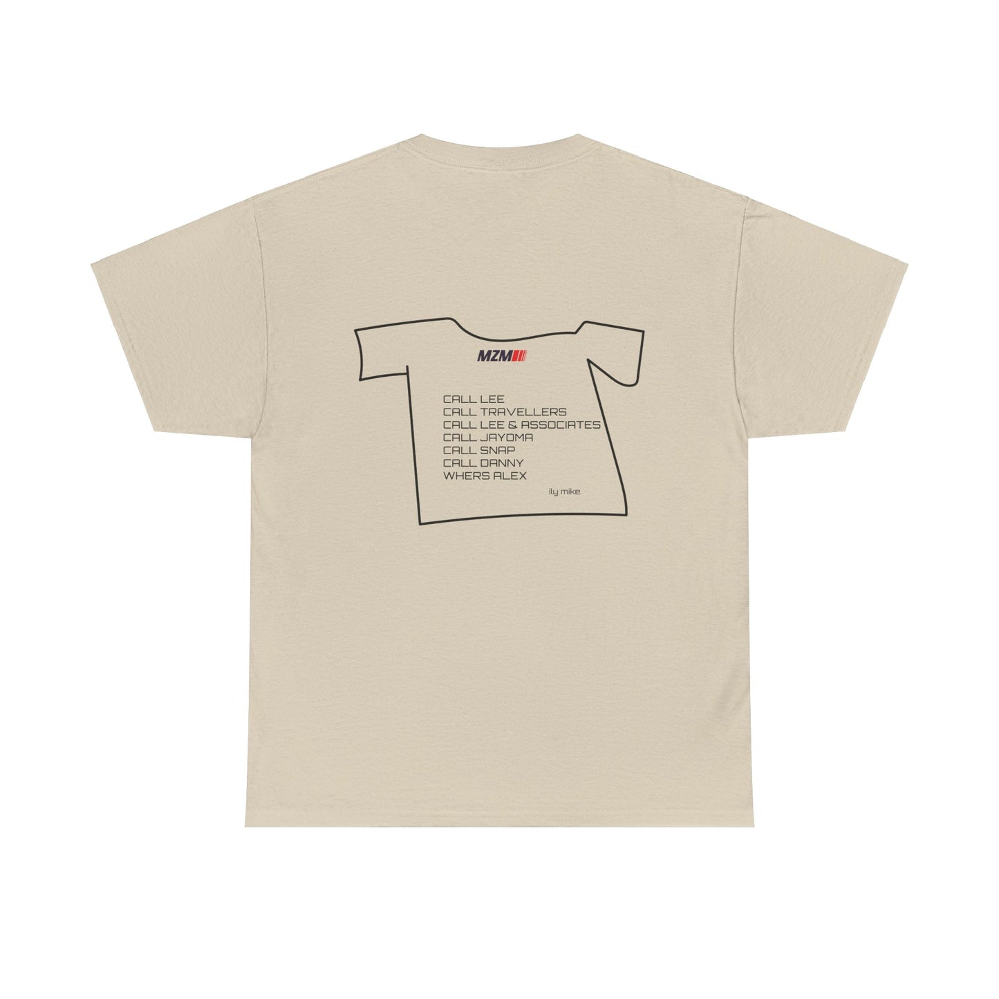 Oil Chamge Heavy Cotton Tee